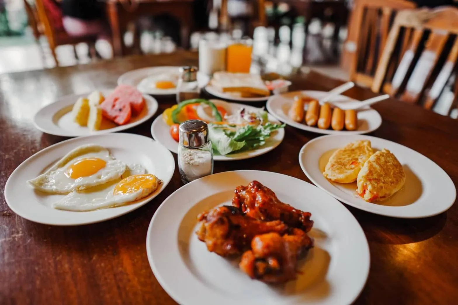 Breakfast in Coconut Beach Resort, Koh Chang