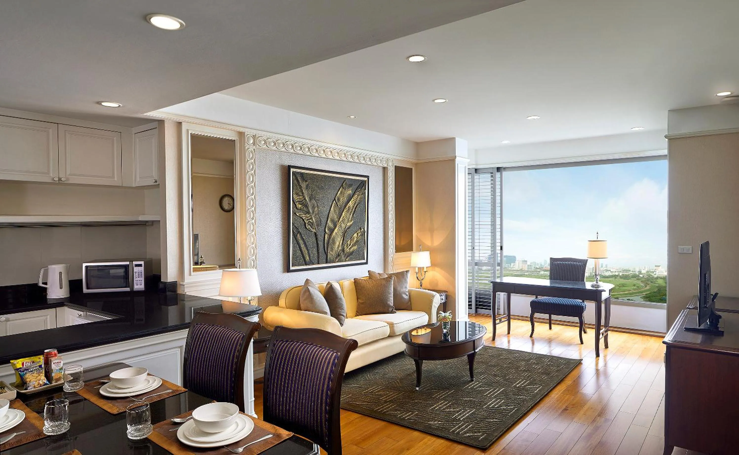 Kitchen or kitchenette in Grande Centre Point Hotel Ratchadamri Bangkok