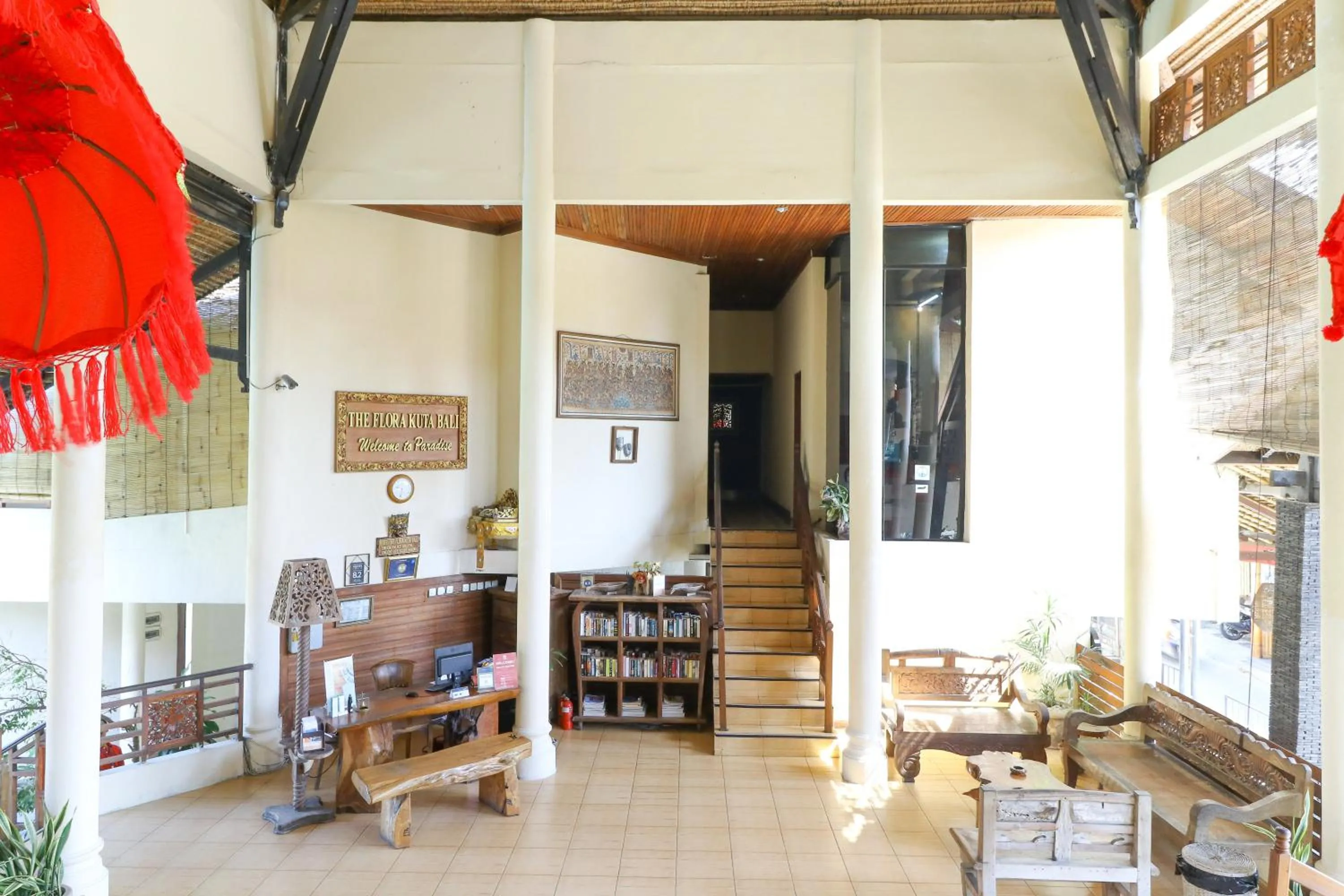 Patio in The Flora Kuta Bali