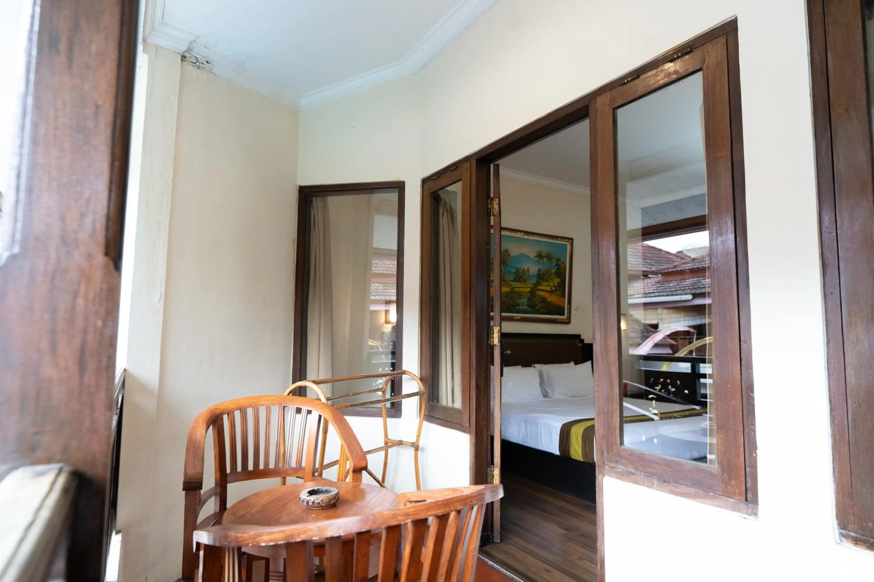 Bed in The Flora Kuta Bali