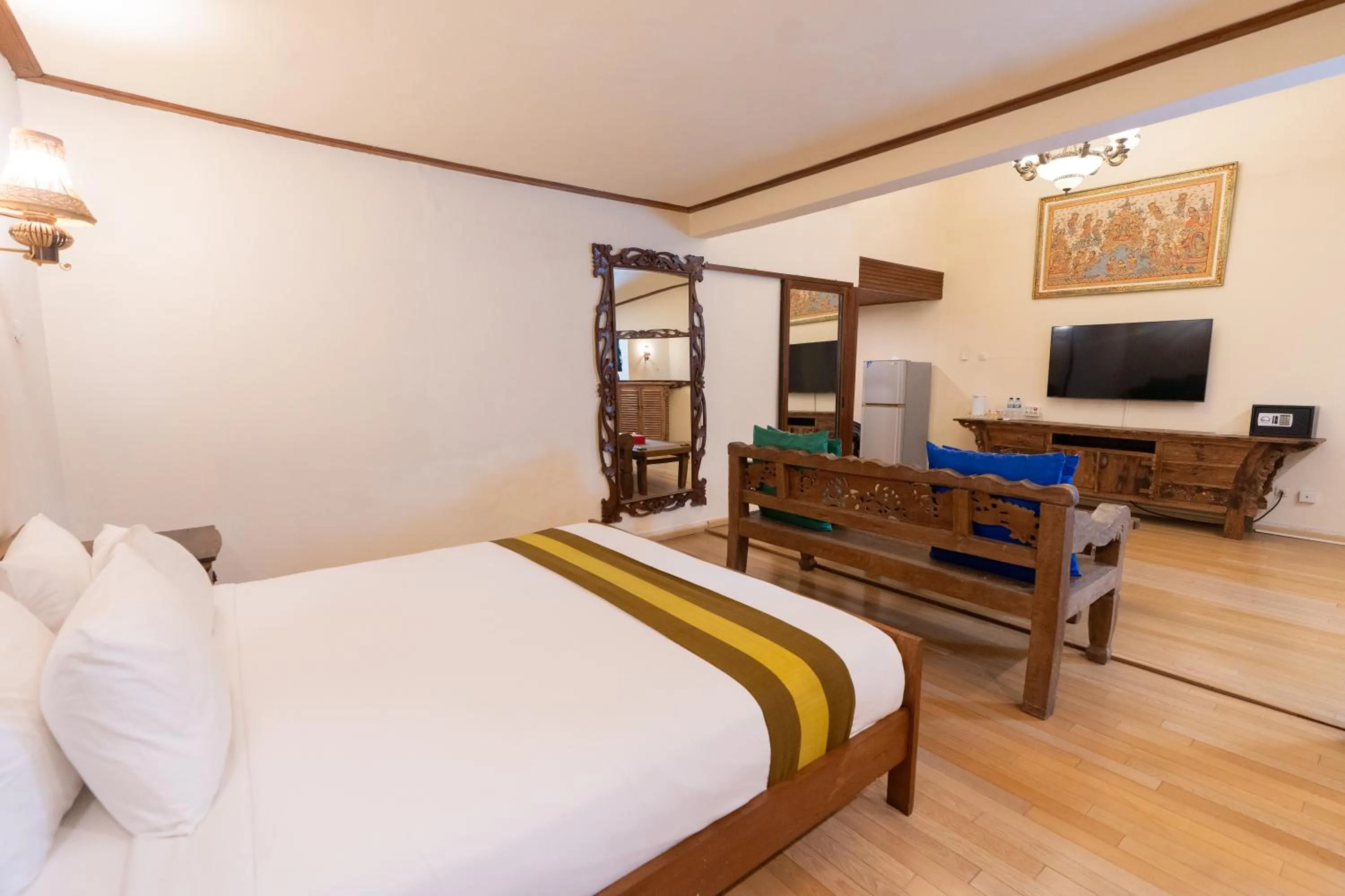 Bed in The Flora Kuta Bali