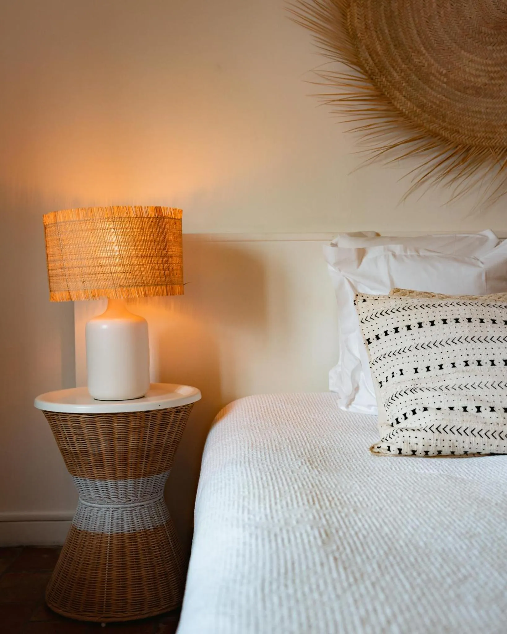 Bed in Hotel de La Plage - Mahogany