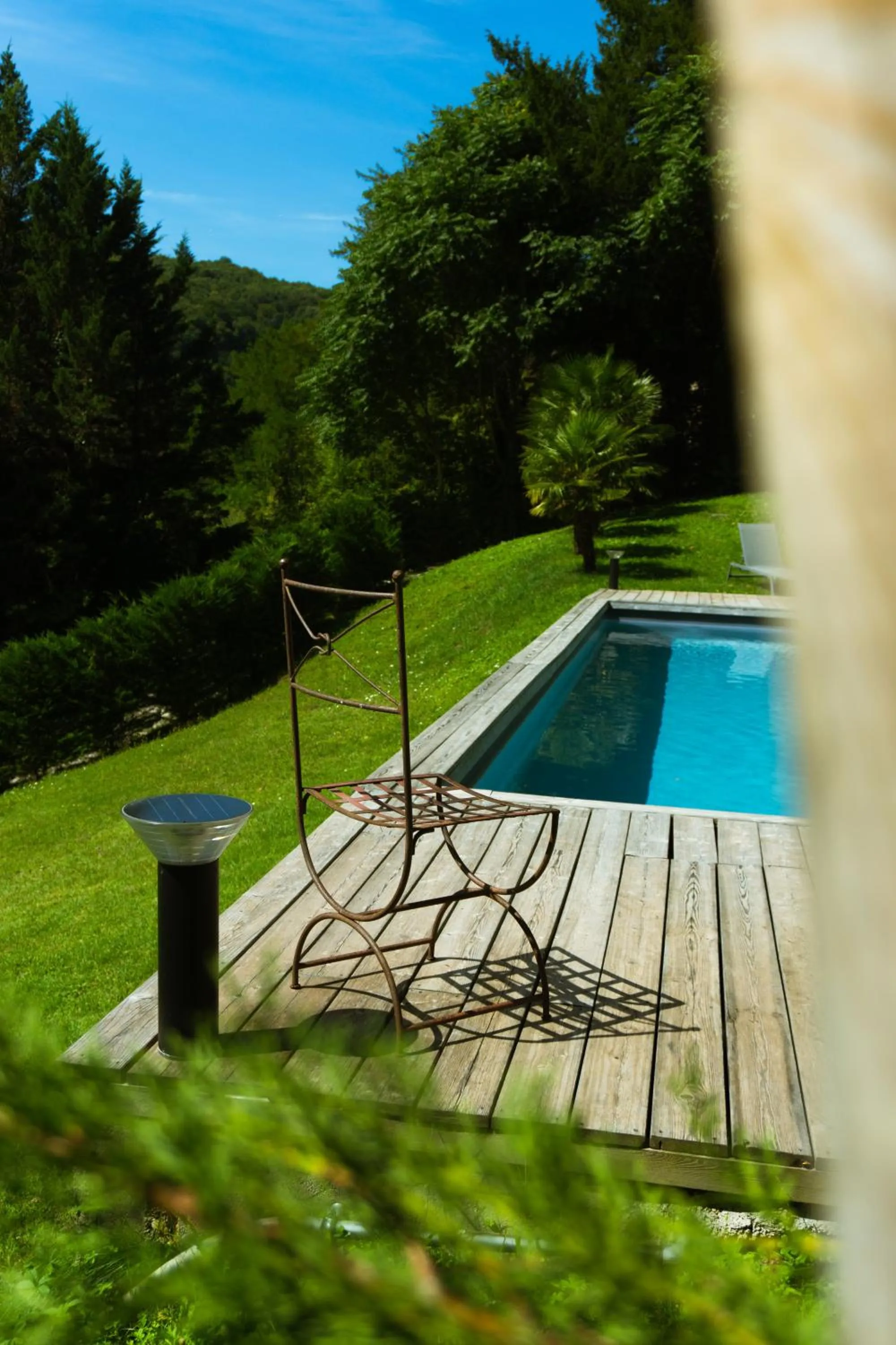 Swimming pool in Hôtel Restaurant Le Repère