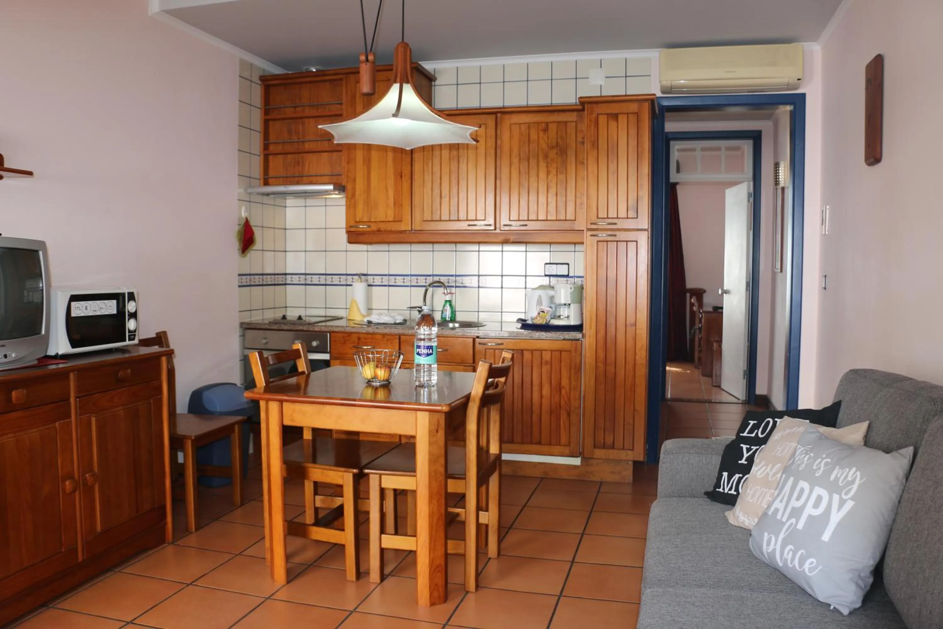 Kitchen or kitchenette in Apartamentos Turisticos Verdemar