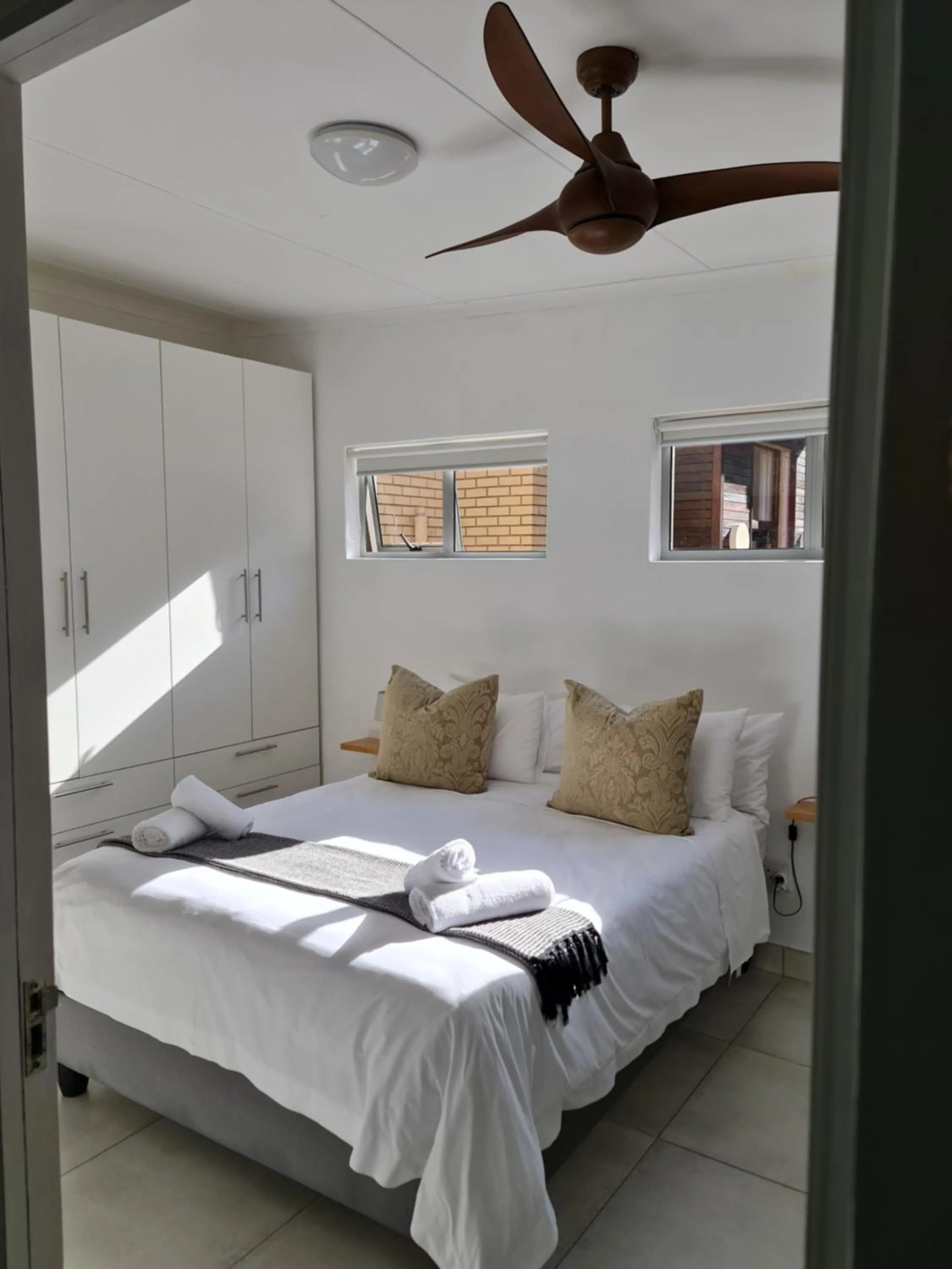Bed in Infinity Blue Luxury Accommodation