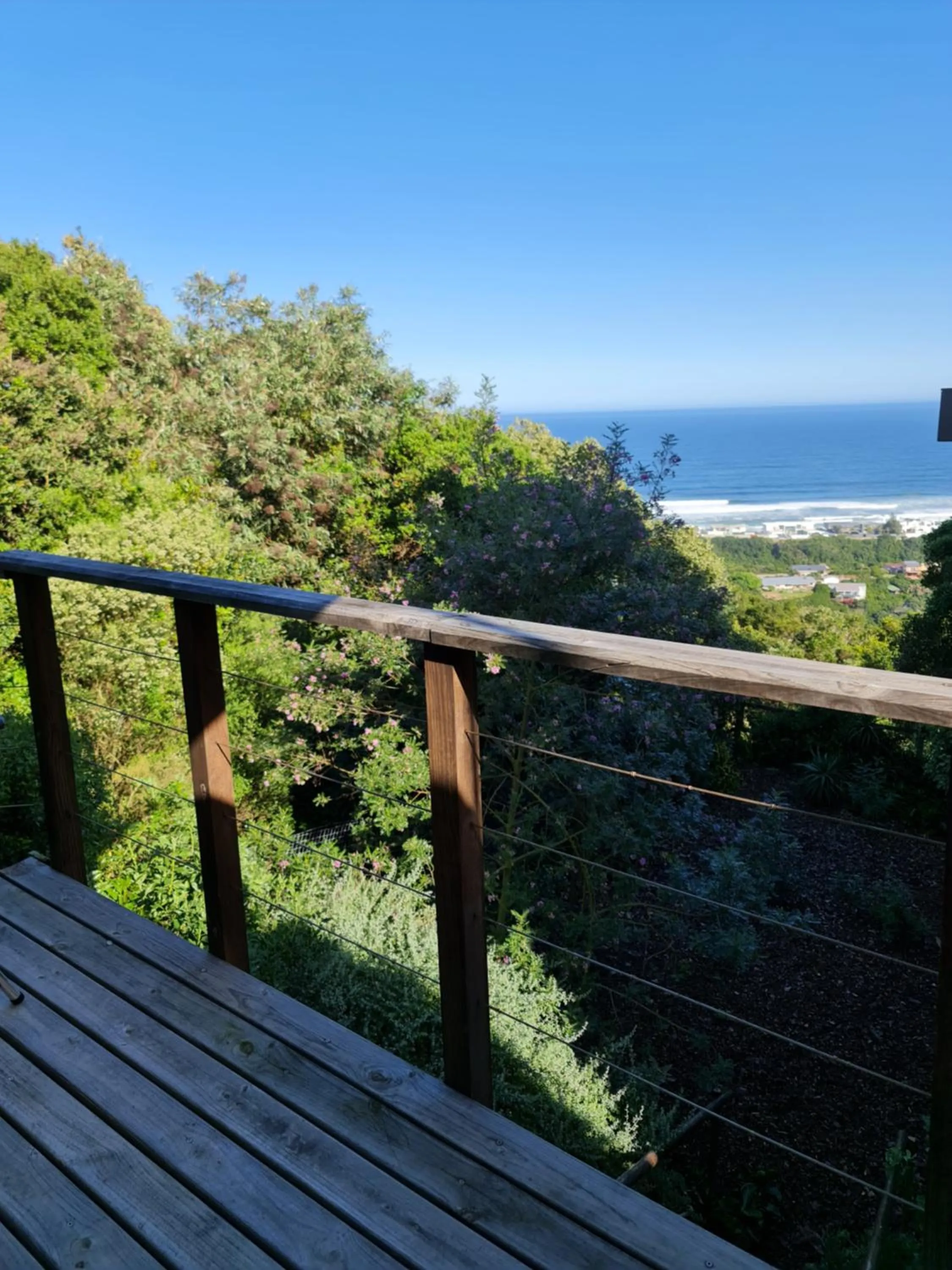 Balcony/Terrace in Infinity Blue Luxury Accommodation
