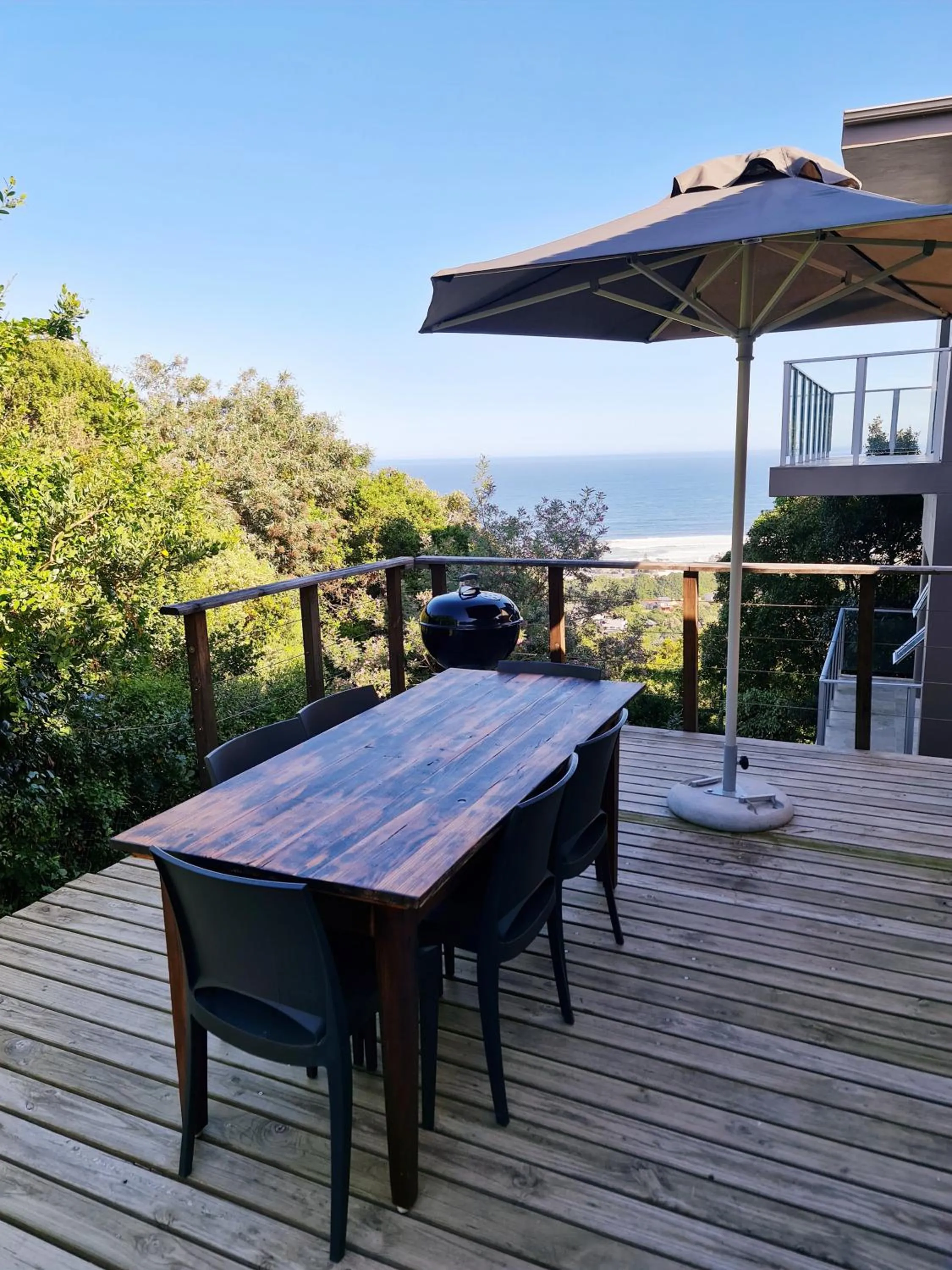 Patio in Infinity Blue Luxury Accommodation