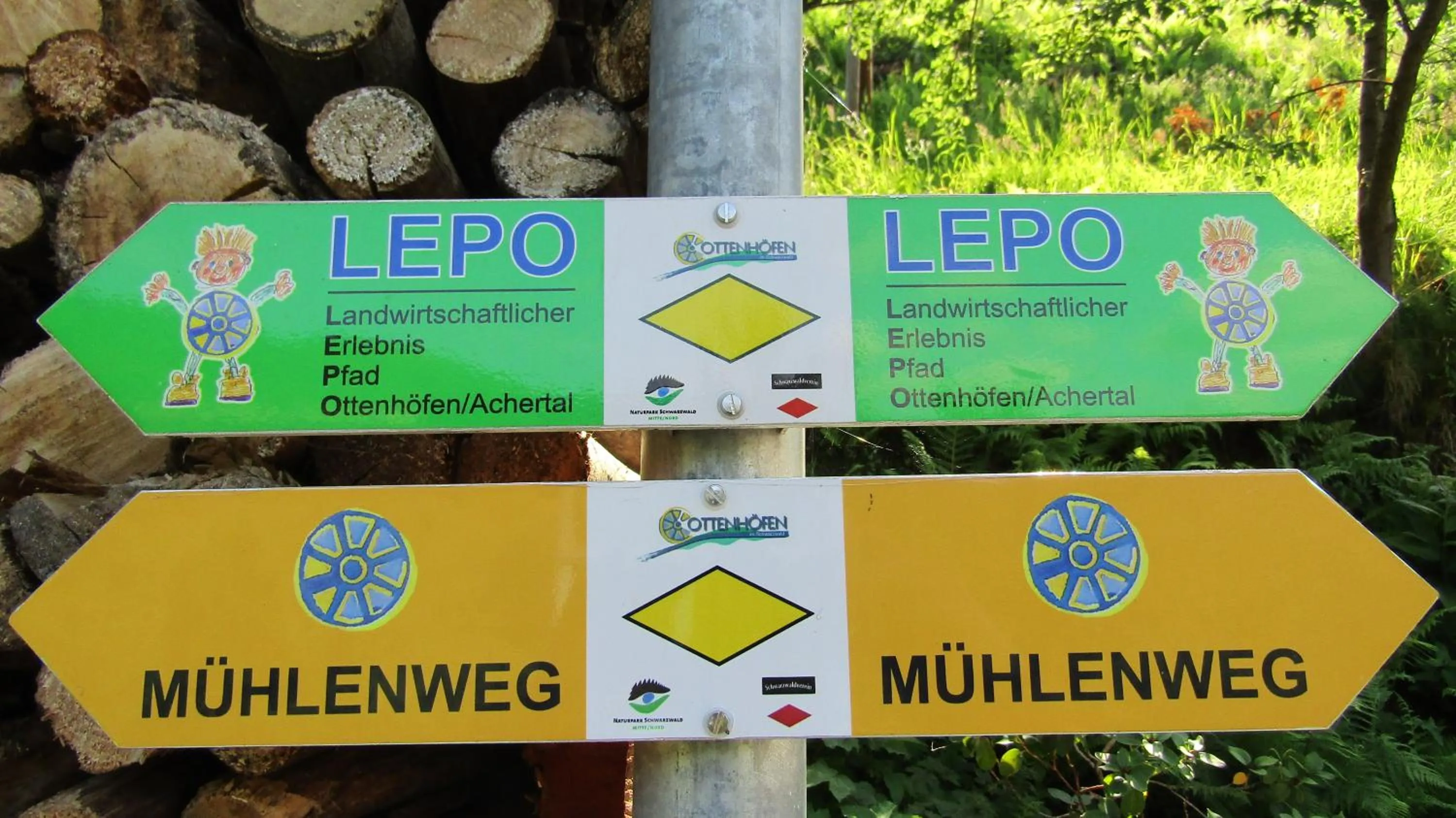 Logo/Certificate/Sign in Hotel Pflug