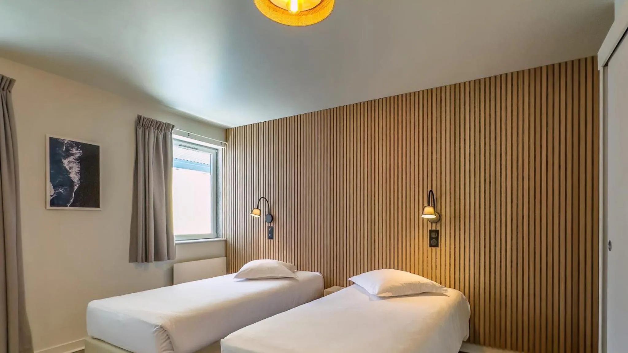 Bed in Hotel De La Gare