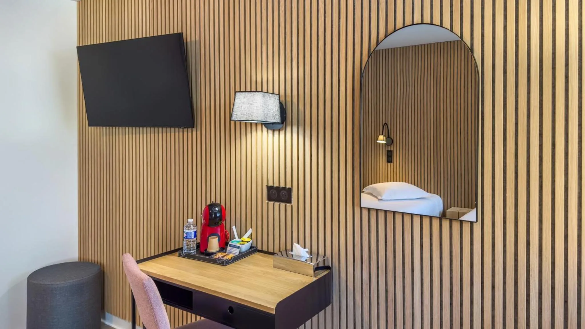 Coffee/tea facilities in Hotel De La Gare