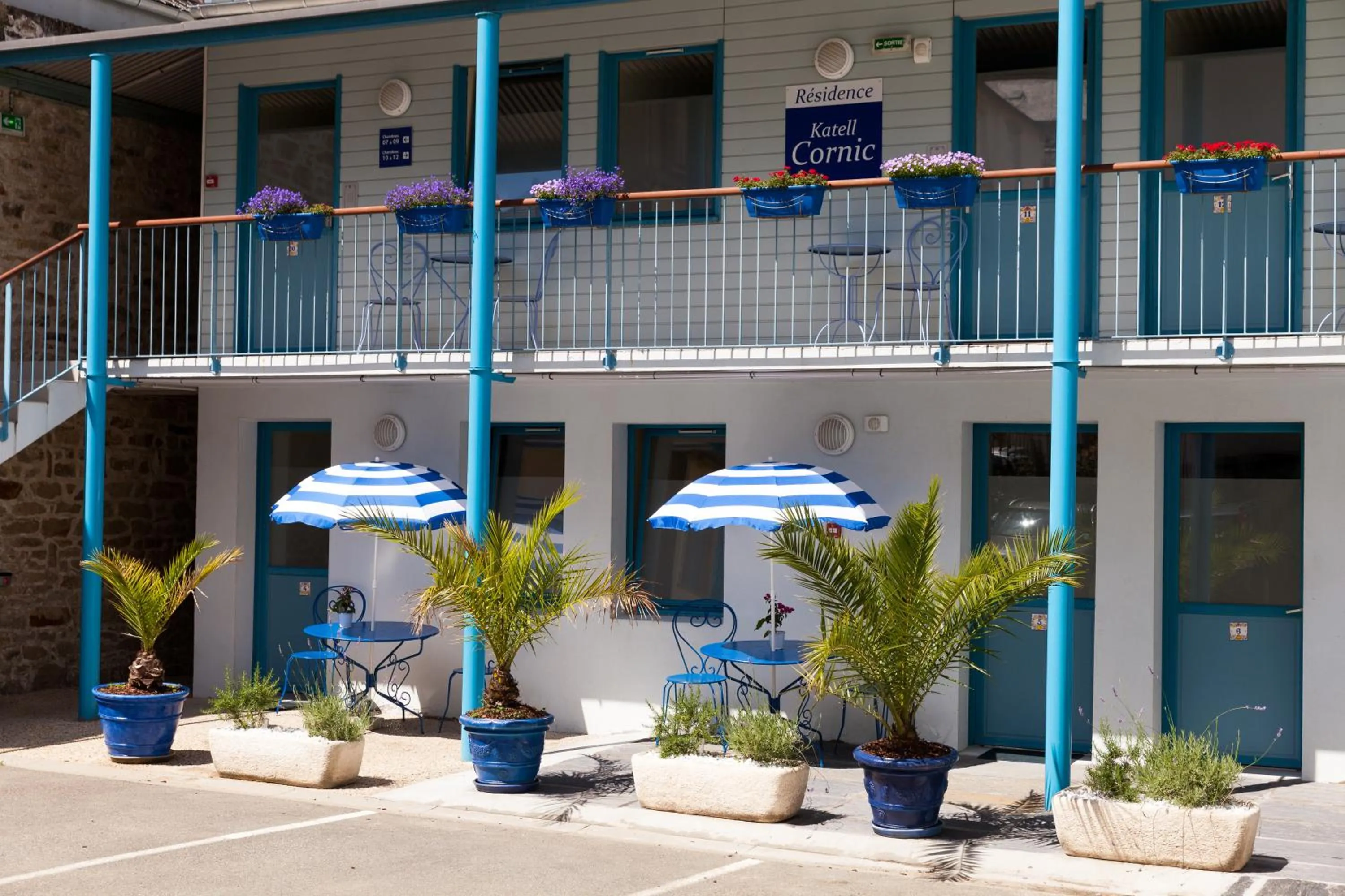 Facade/entrance in Hotel De La Gare