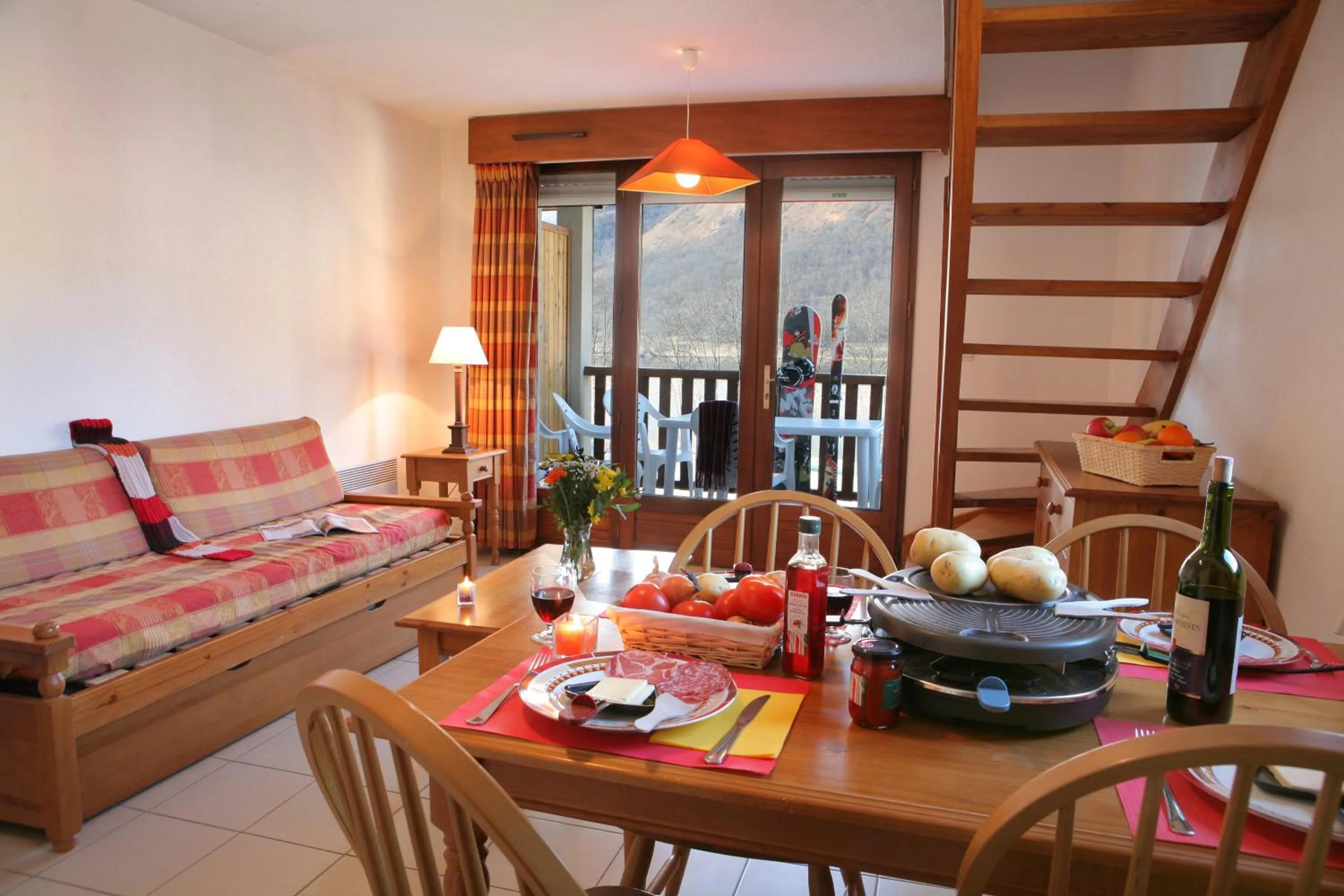 Balcony/Terrace in Résidence Néméa La Soulane