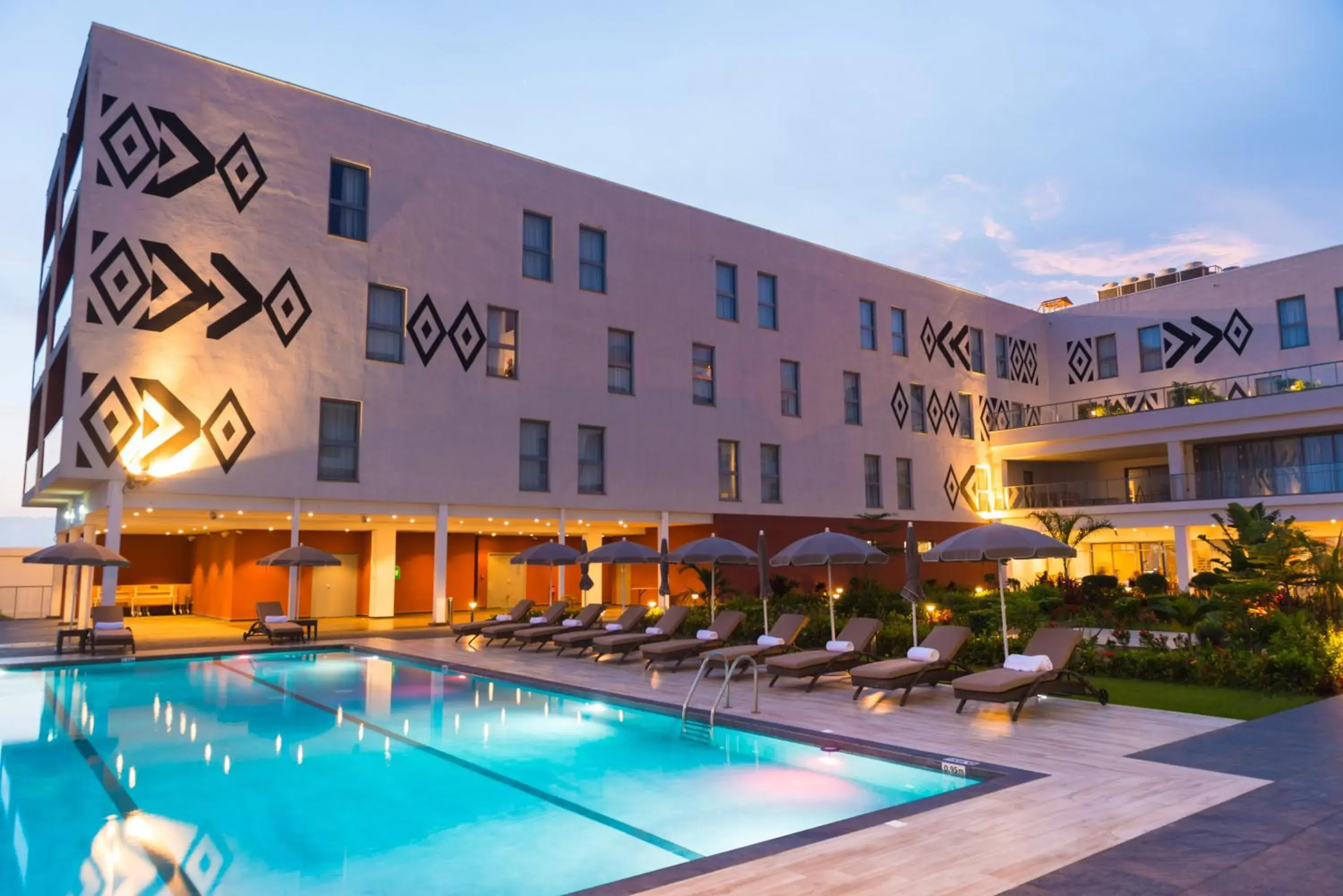 Swimming pool in ONOMO Hotel Conakry Swimming pool in ONOMO Hotel Conakry