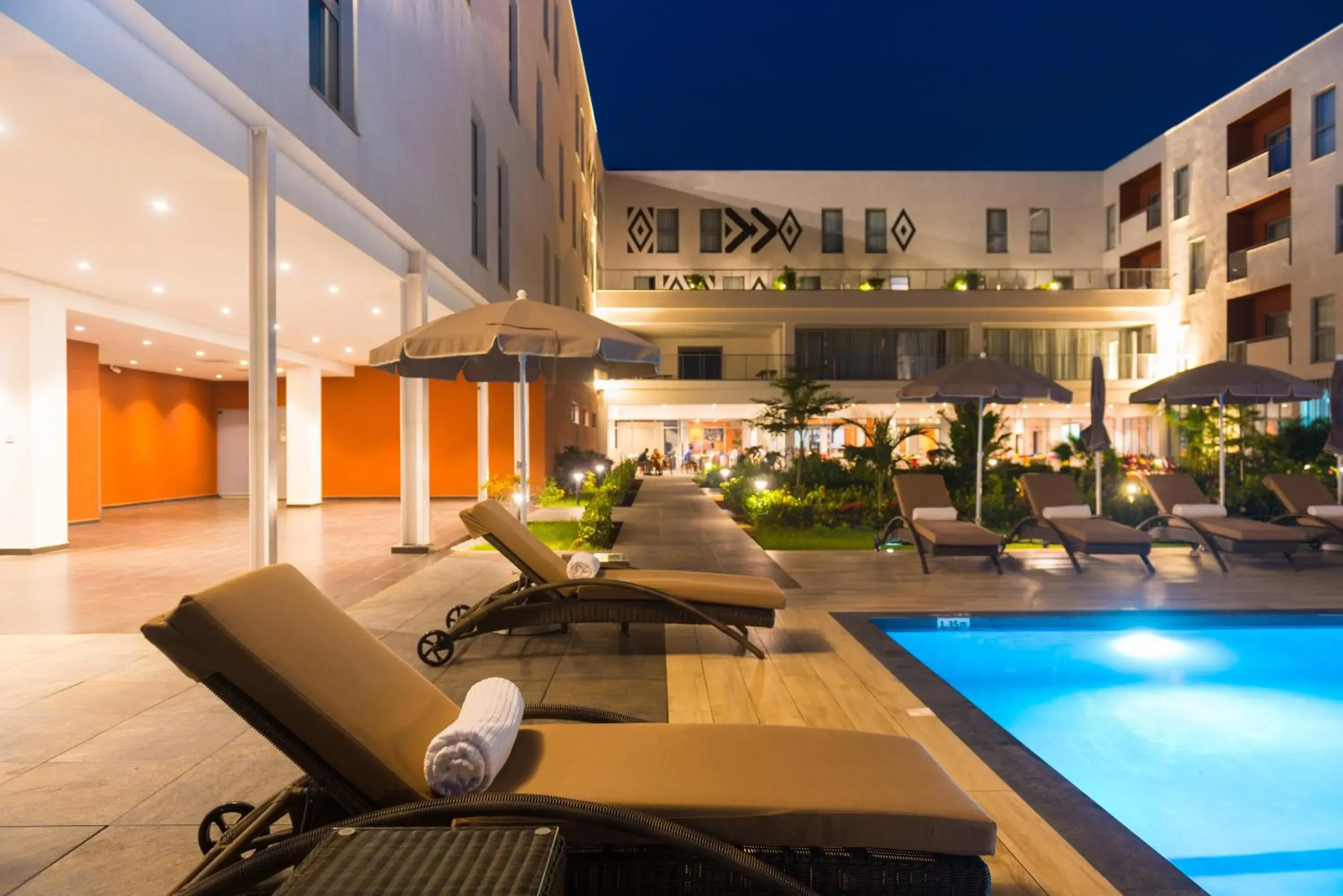 Swimming pool in ONOMO Hotel Conakry Swimming pool in ONOMO Hotel Conakry