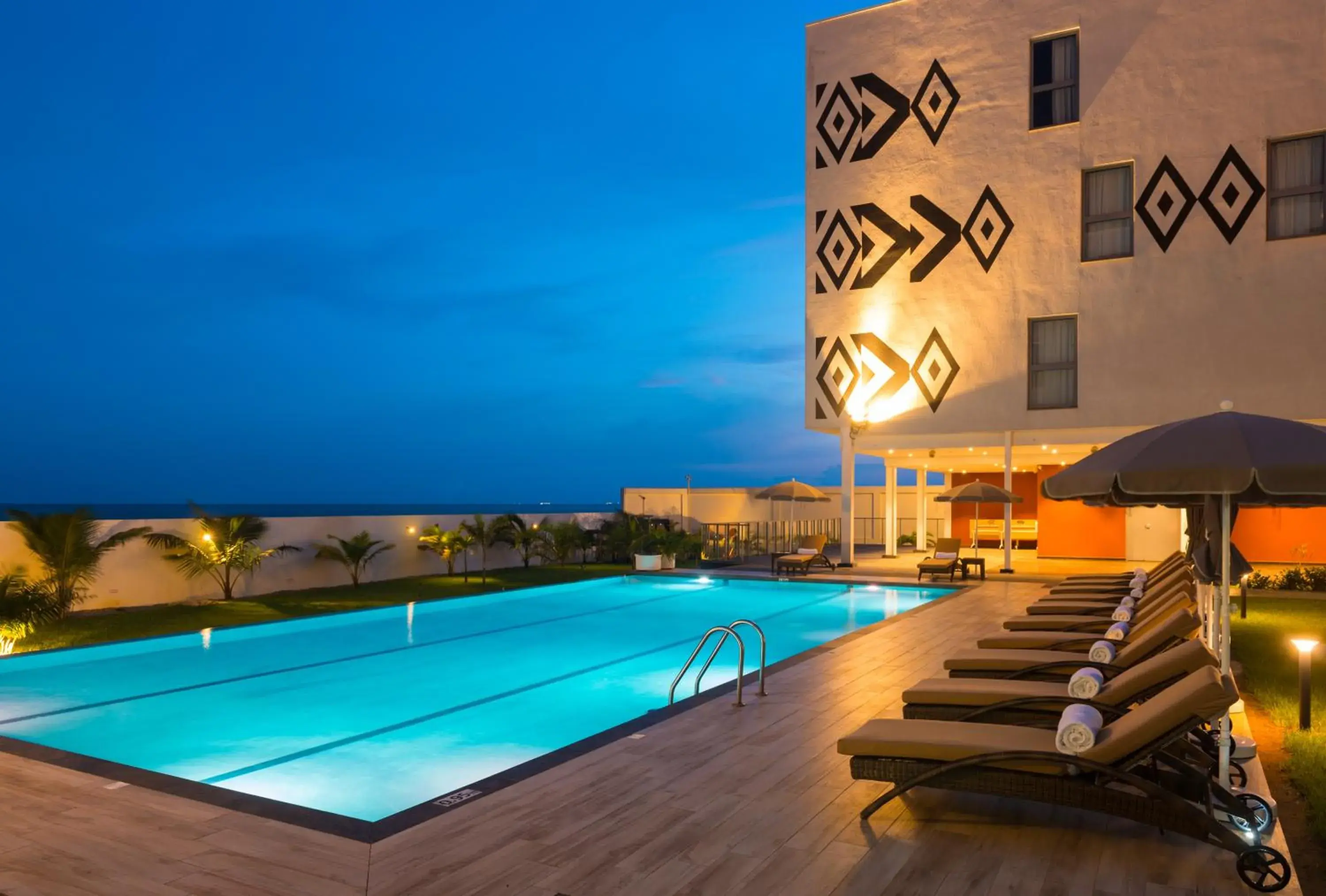 Swimming pool in ONOMO Hotel Conakry Swimming pool in ONOMO Hotel Conakry