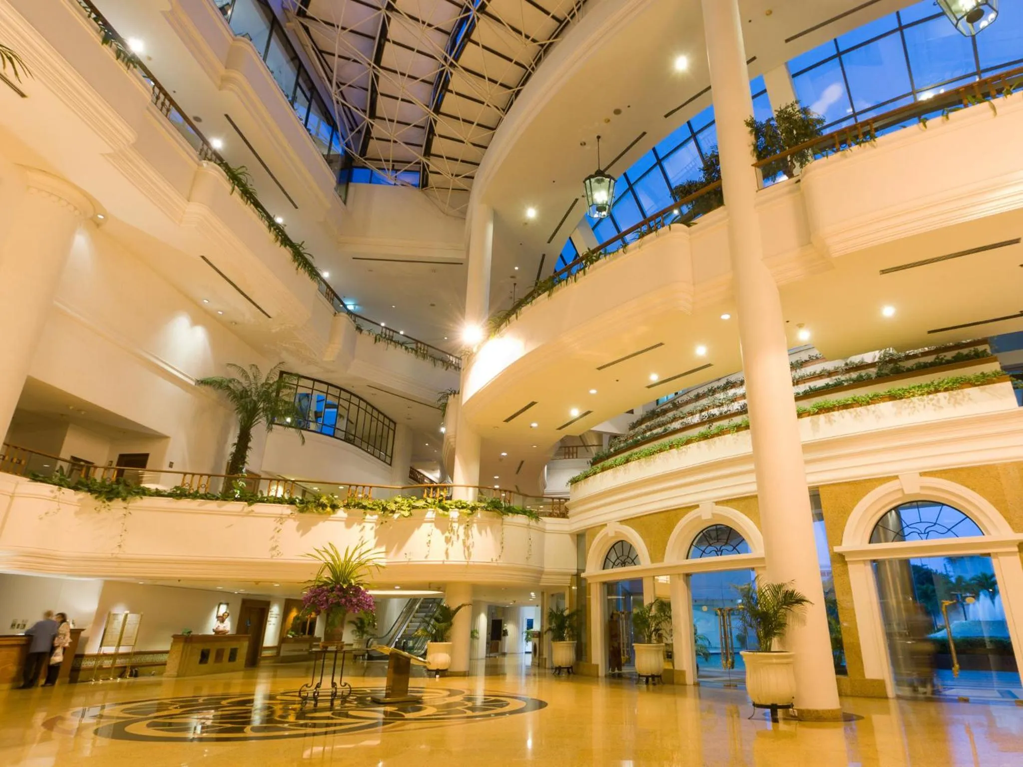 Decorative detail in Montien Riverside Hotel Bangkok