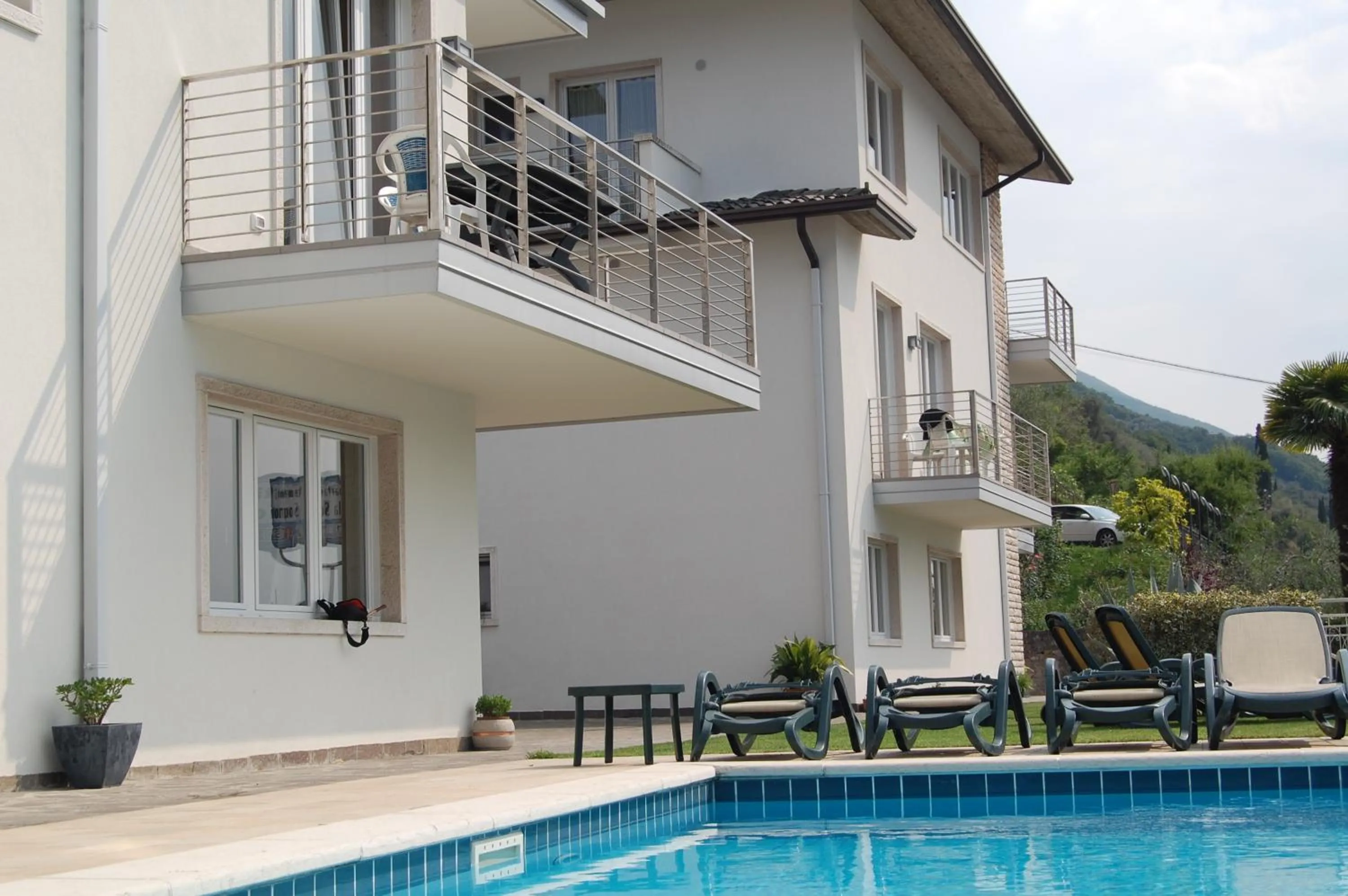 Facade/entrance in Villa Sogno