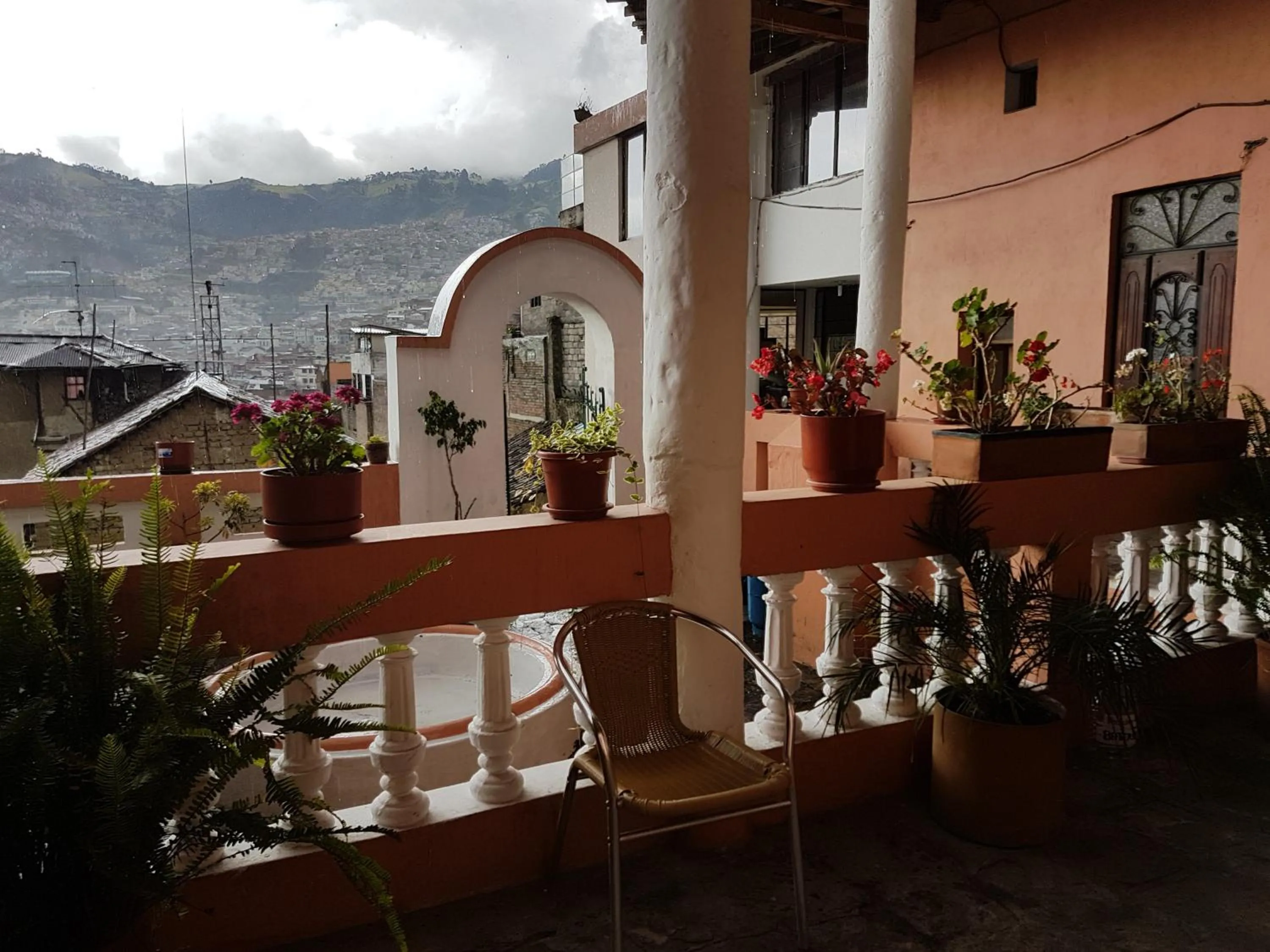 Patio in Casa Bella Vista Quito Centro Histórico