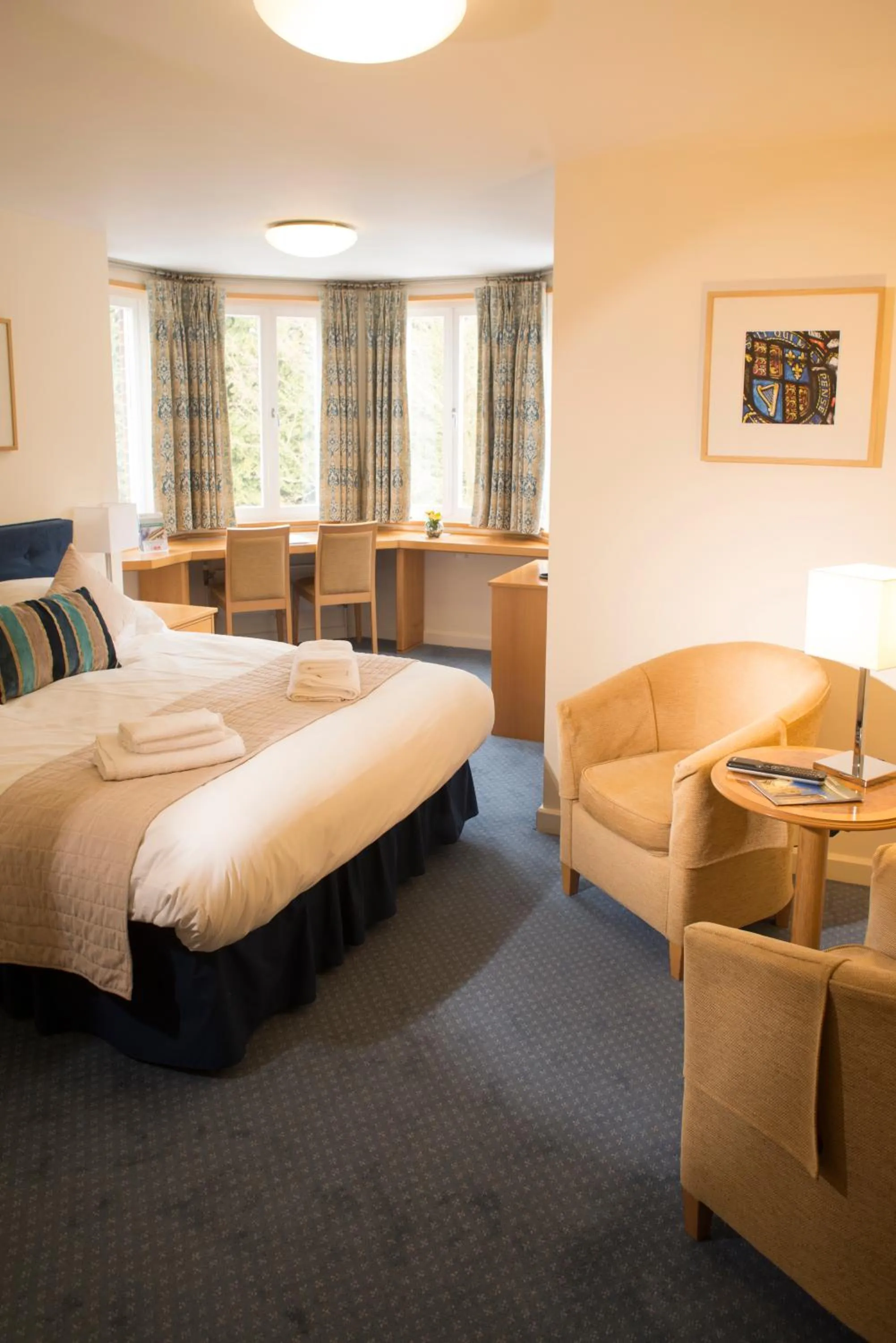 Bed in Madingley Hall