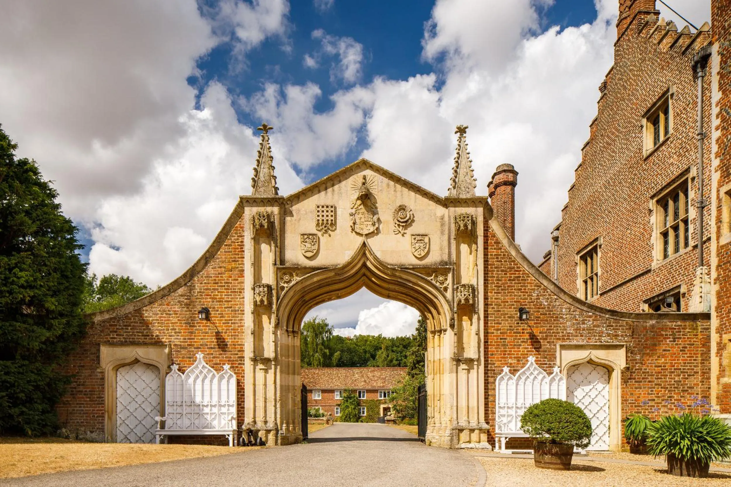 Property building in Madingley Hall