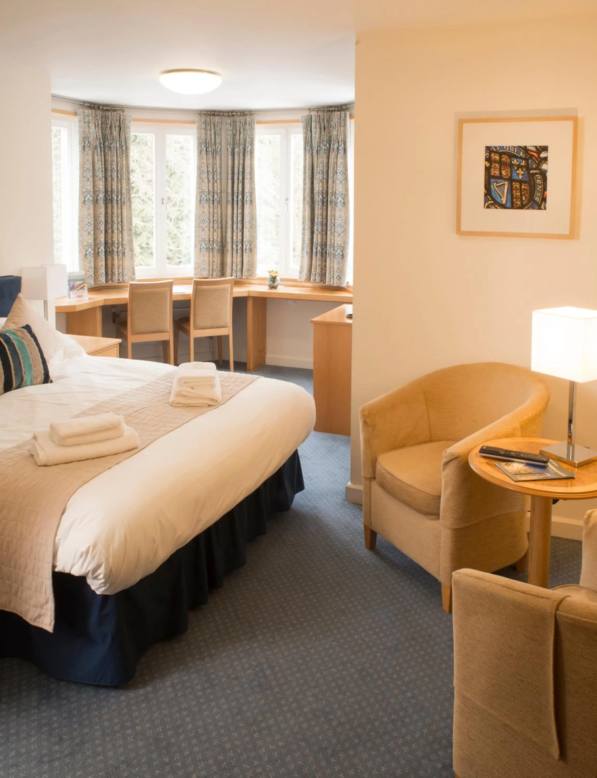 Bed in Madingley Hall