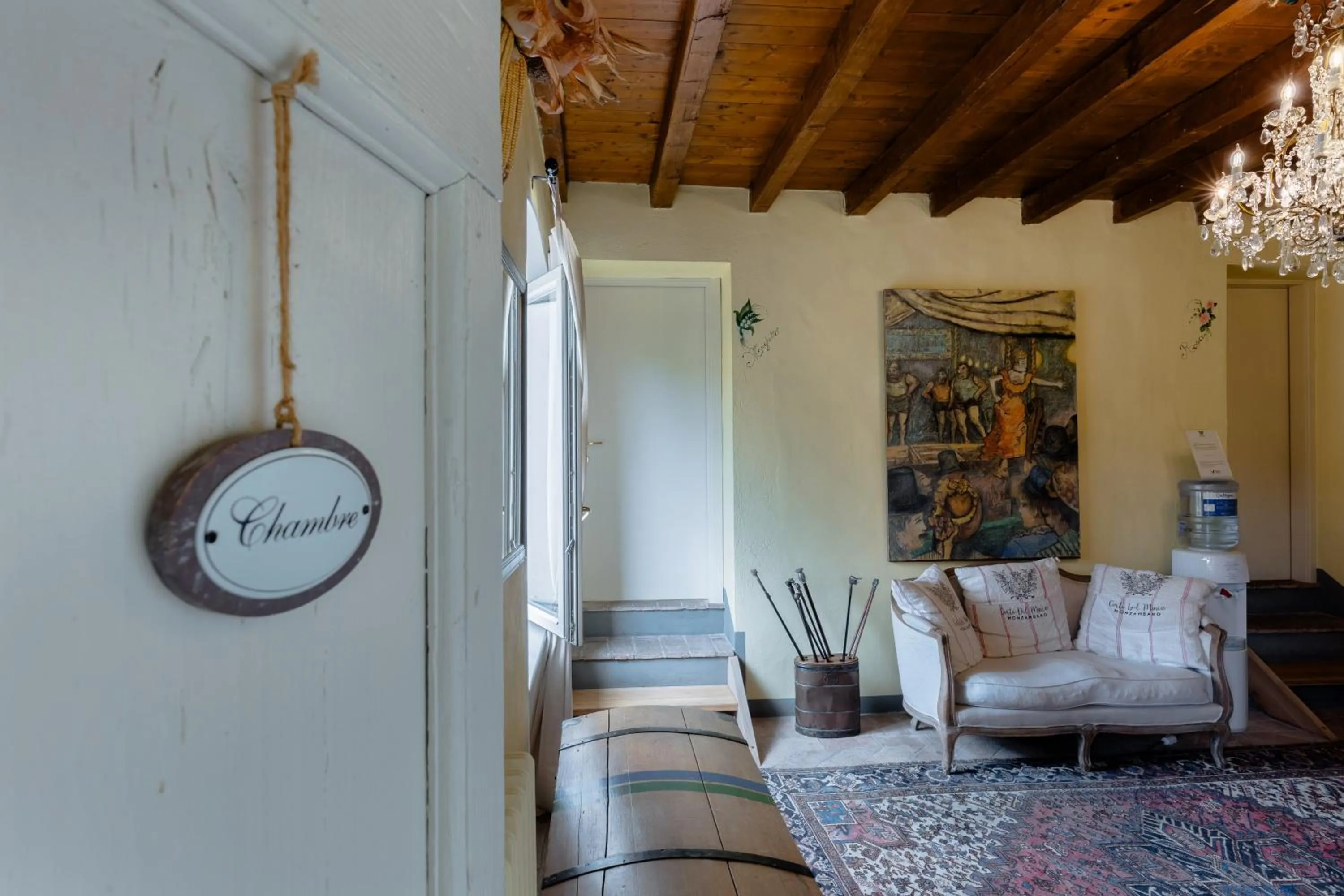 Decorative detail in B&B Corte del Mincio