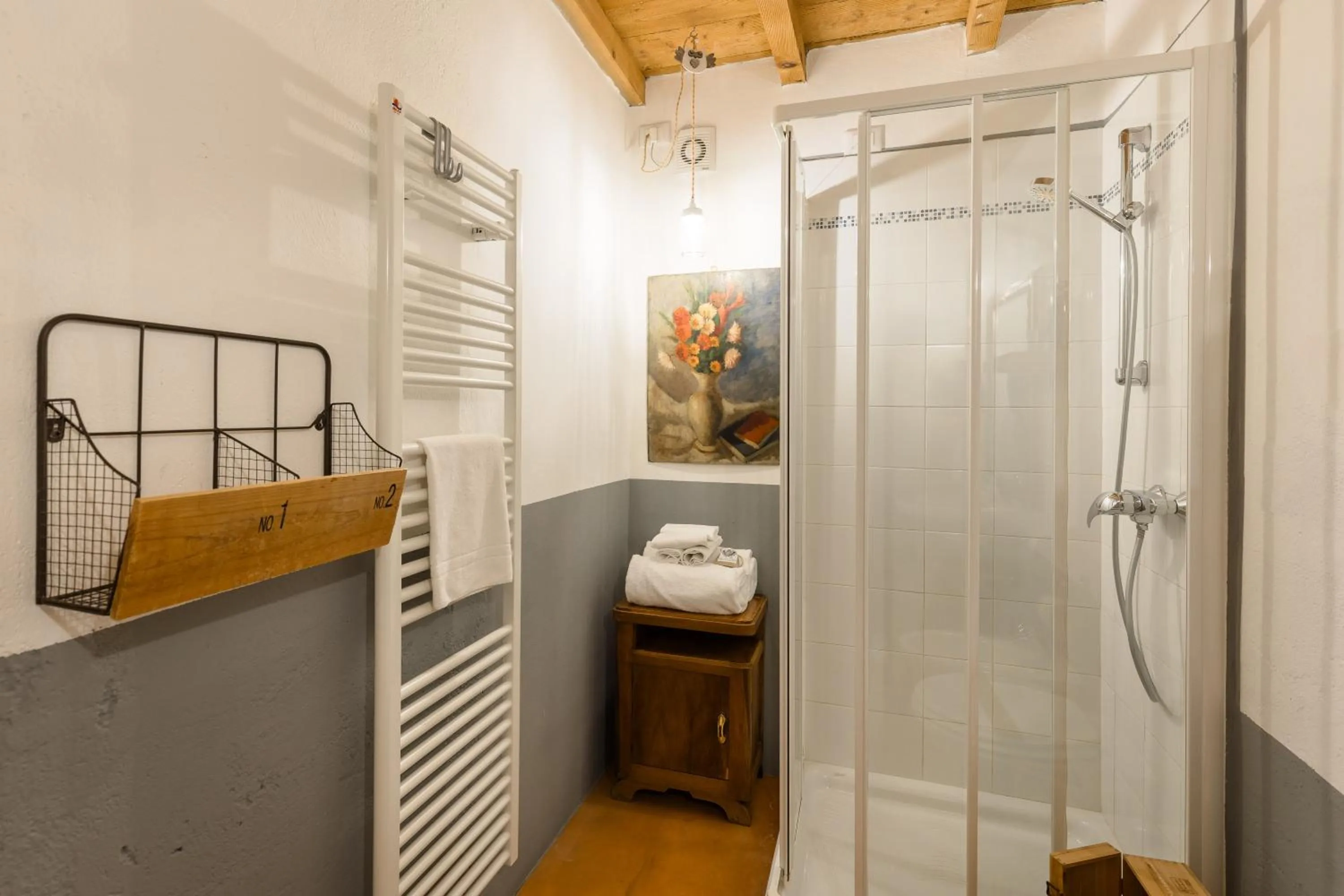 Bathroom in B&B Corte del Mincio