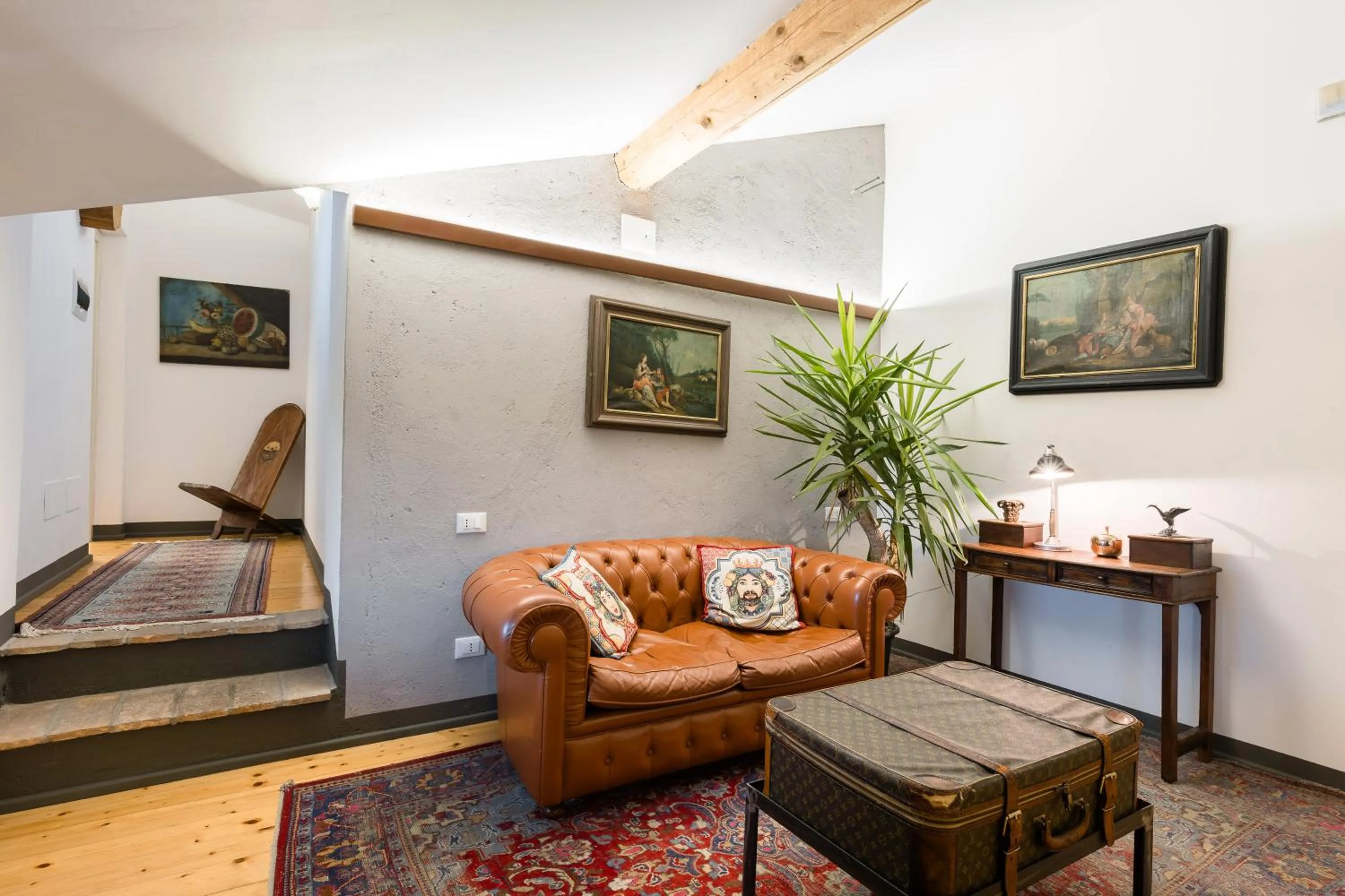 Seating area in B&B Corte del Mincio