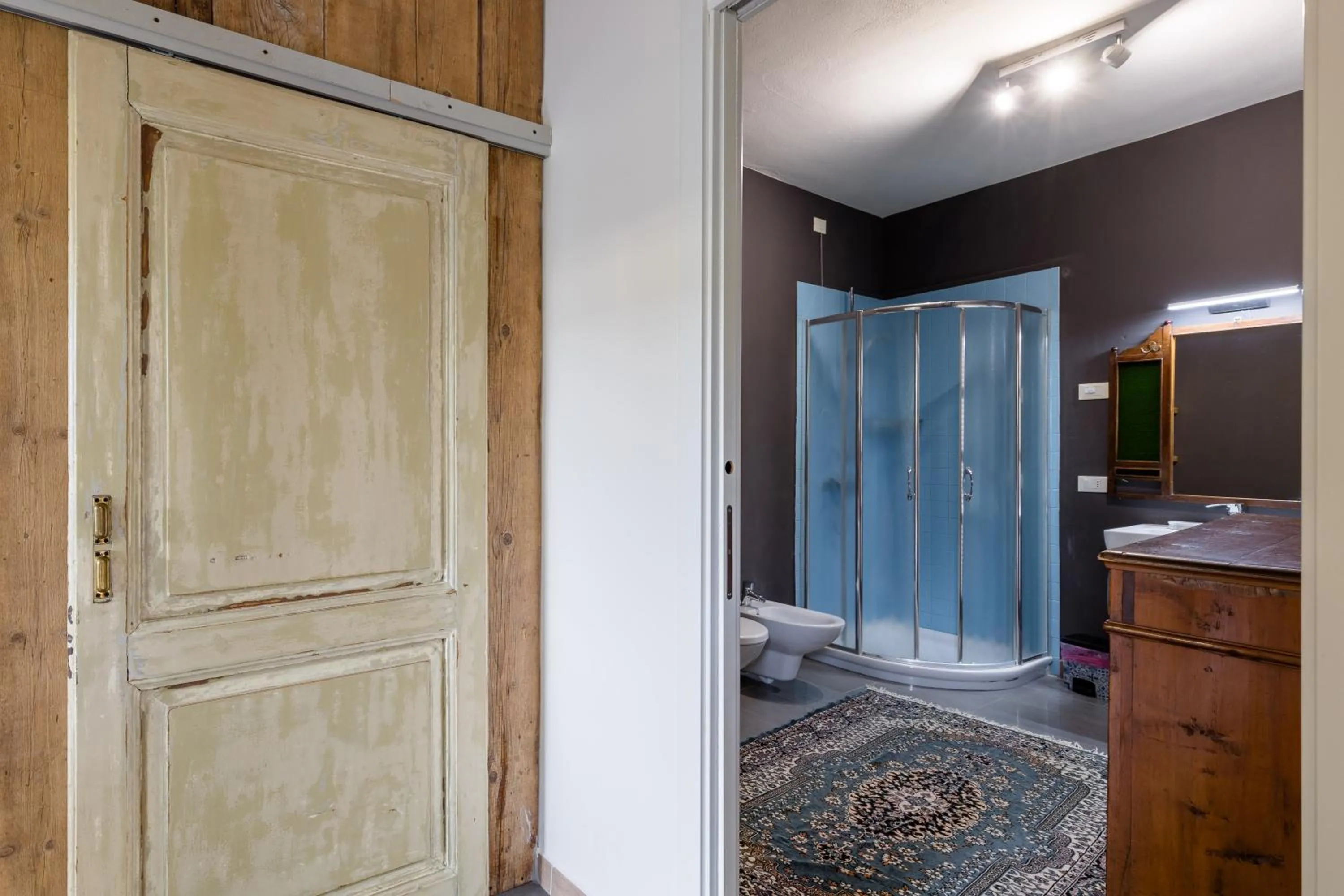 Bathroom in B&B Corte del Mincio