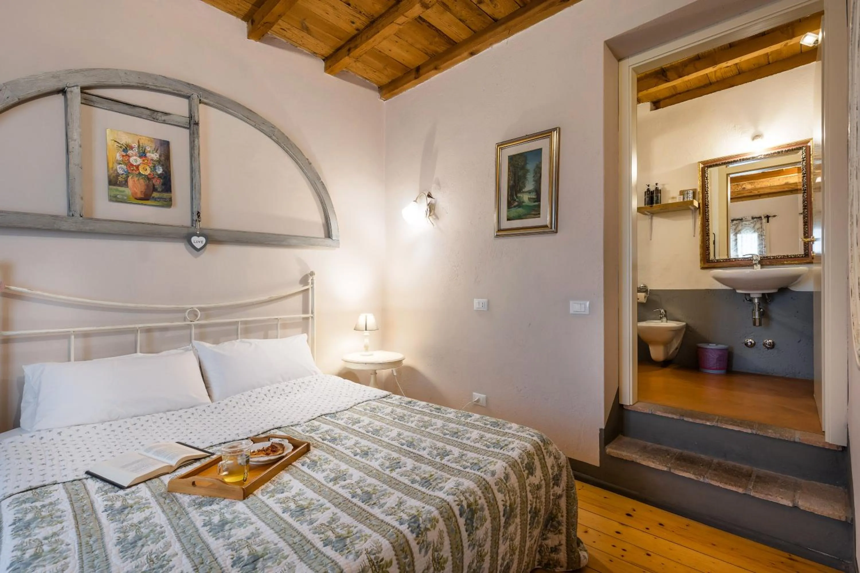 Bedroom, Bed in B&B Corte del Mincio