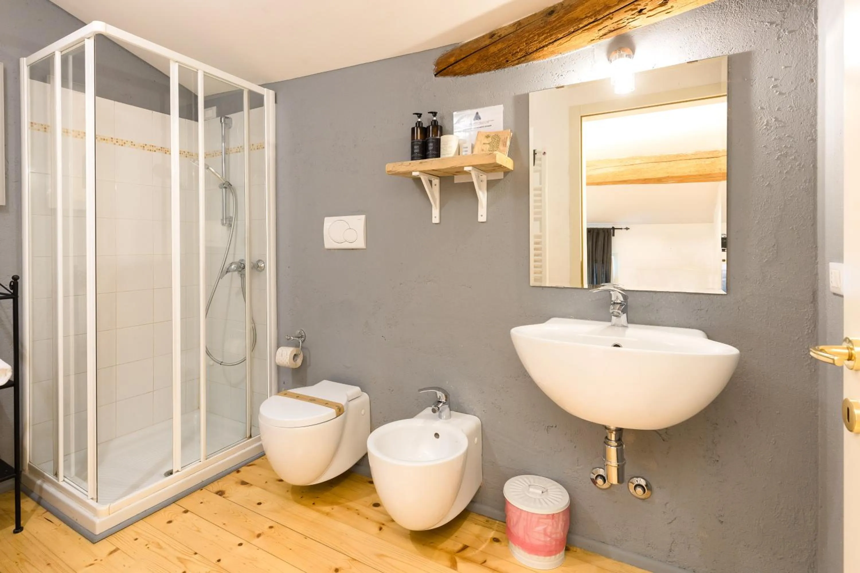 Bathroom in B&B Corte del Mincio