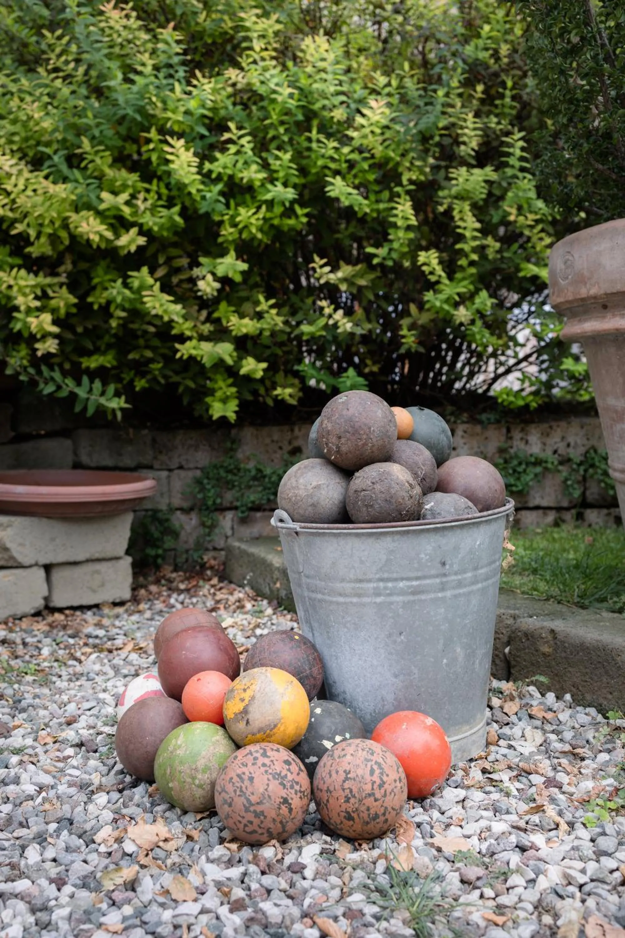 Garden view in B&B Corte del Mincio