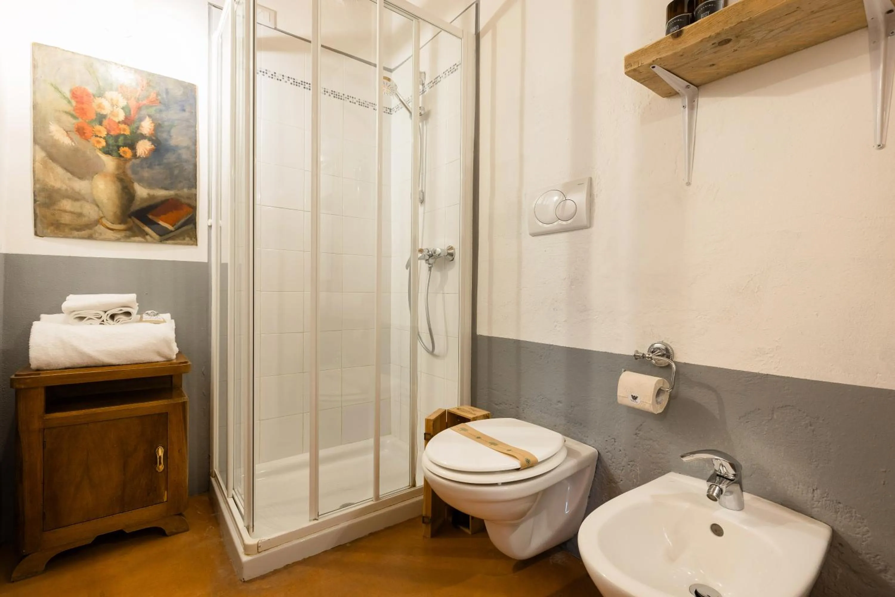 Bathroom in B&B Corte del Mincio