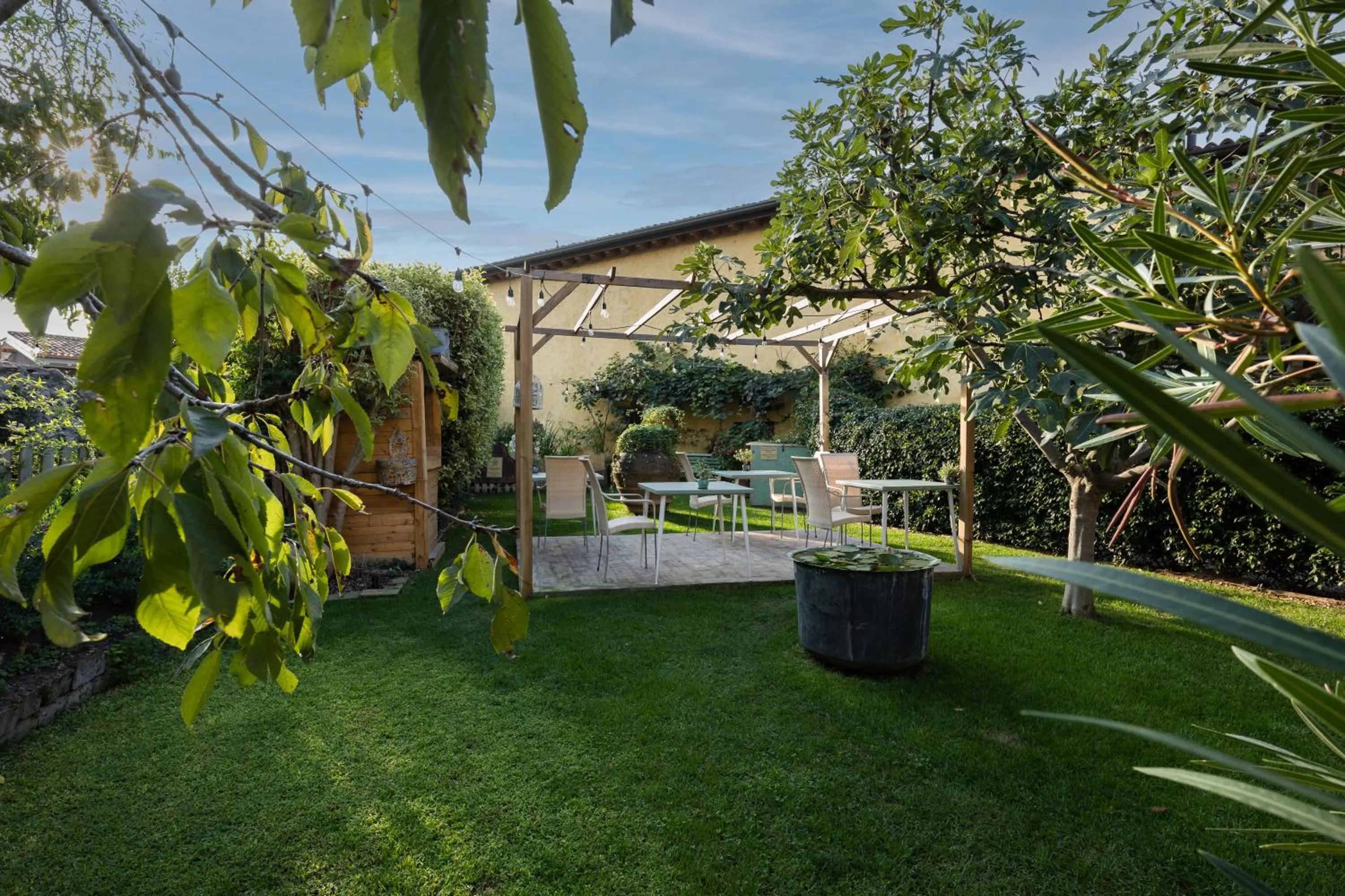 Garden in B&B Corte del Mincio