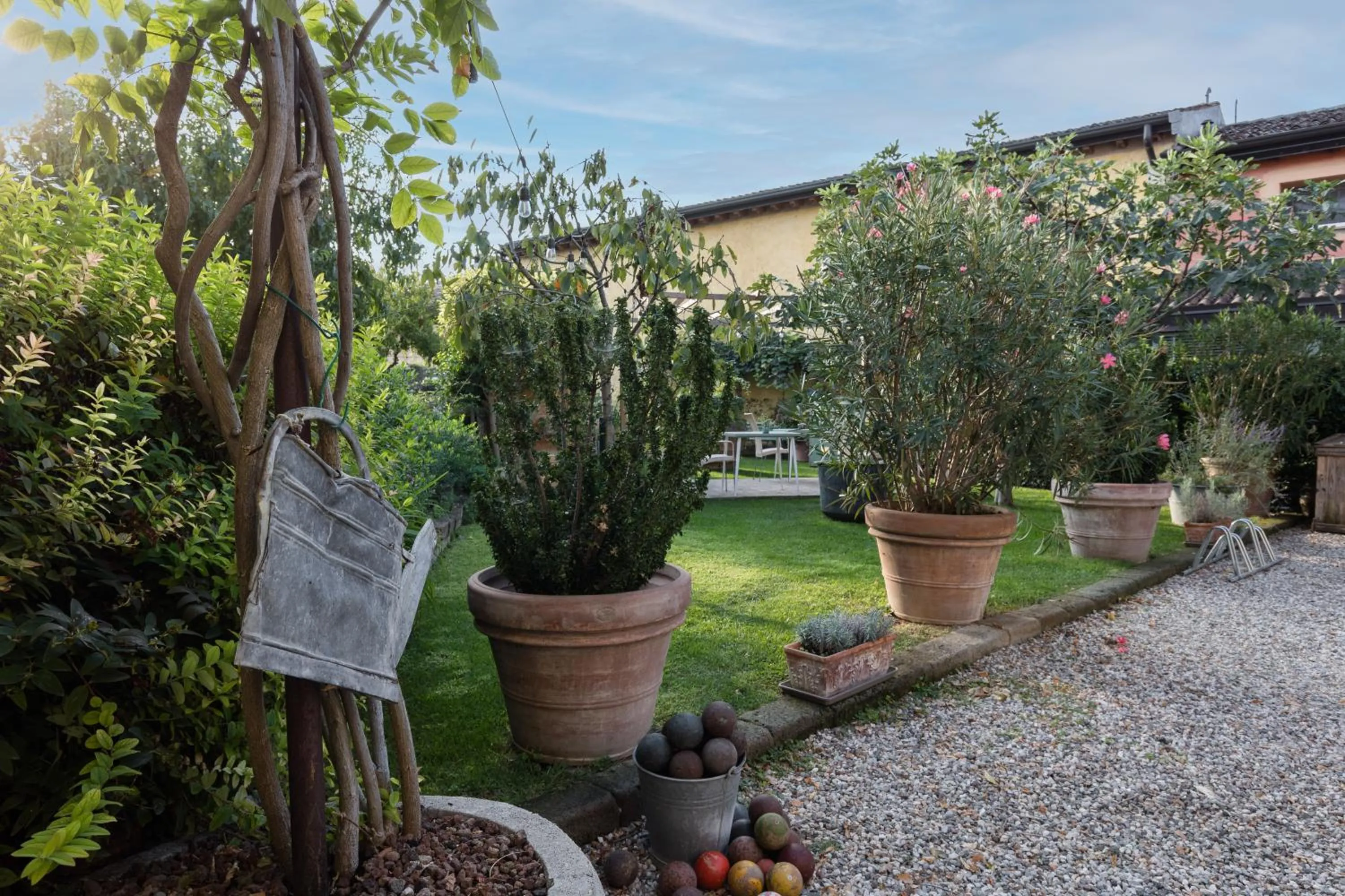 Garden in B&B Corte del Mincio