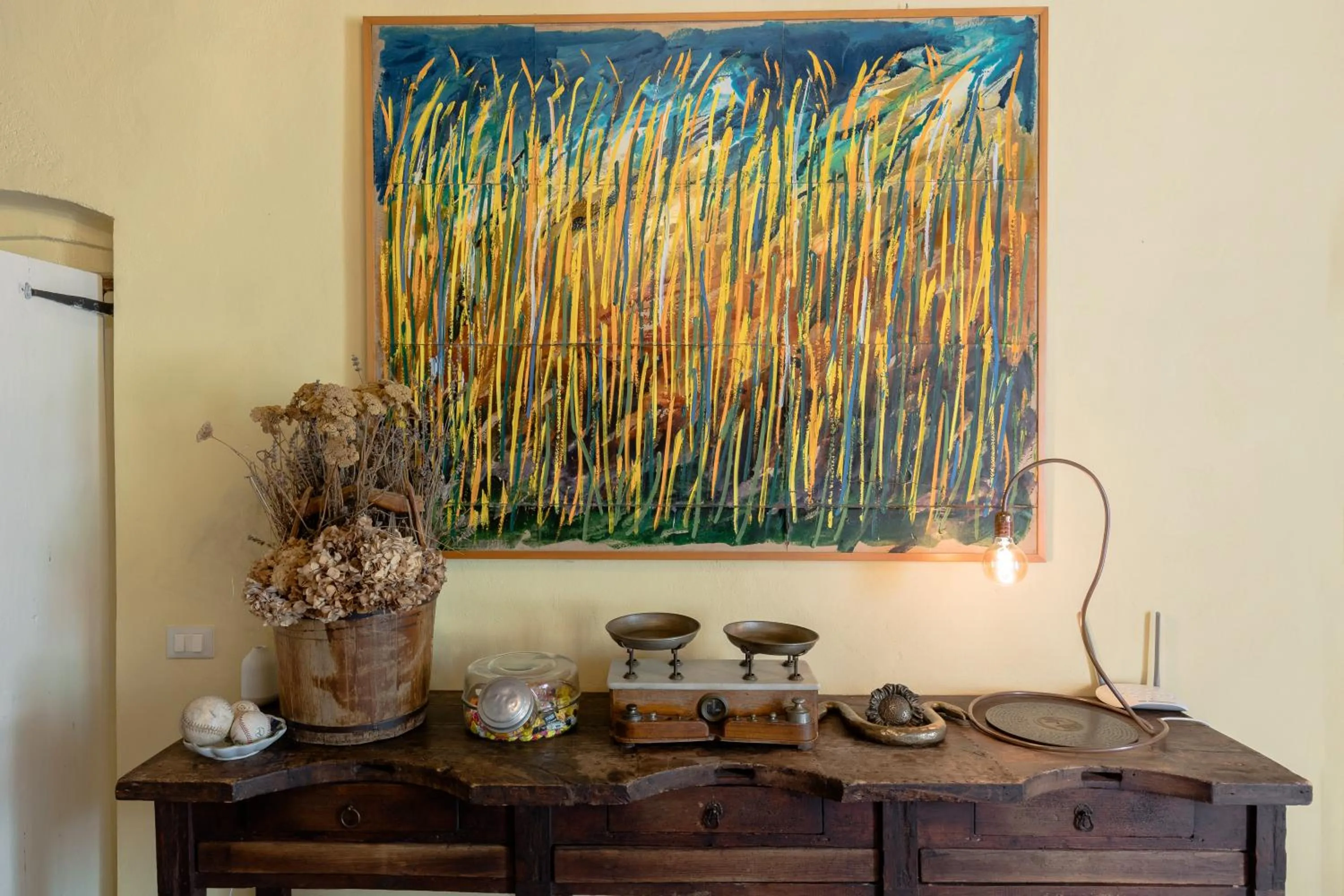 Decorative detail in B&B Corte del Mincio