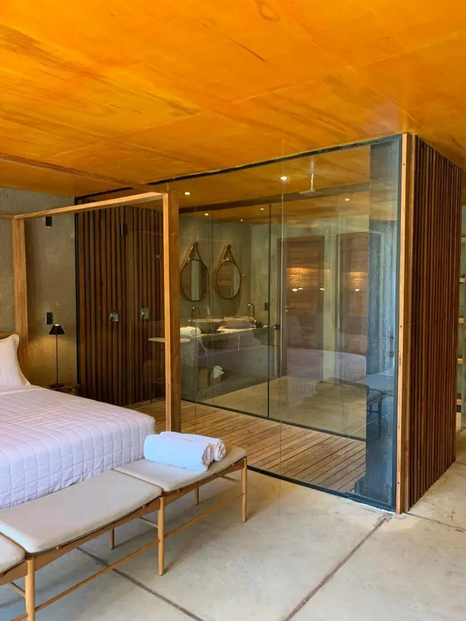 Bed in Pedras Do Patacho Hotel Boutique Experience Bed in Pedras Do Patacho Hotel Boutique Experience