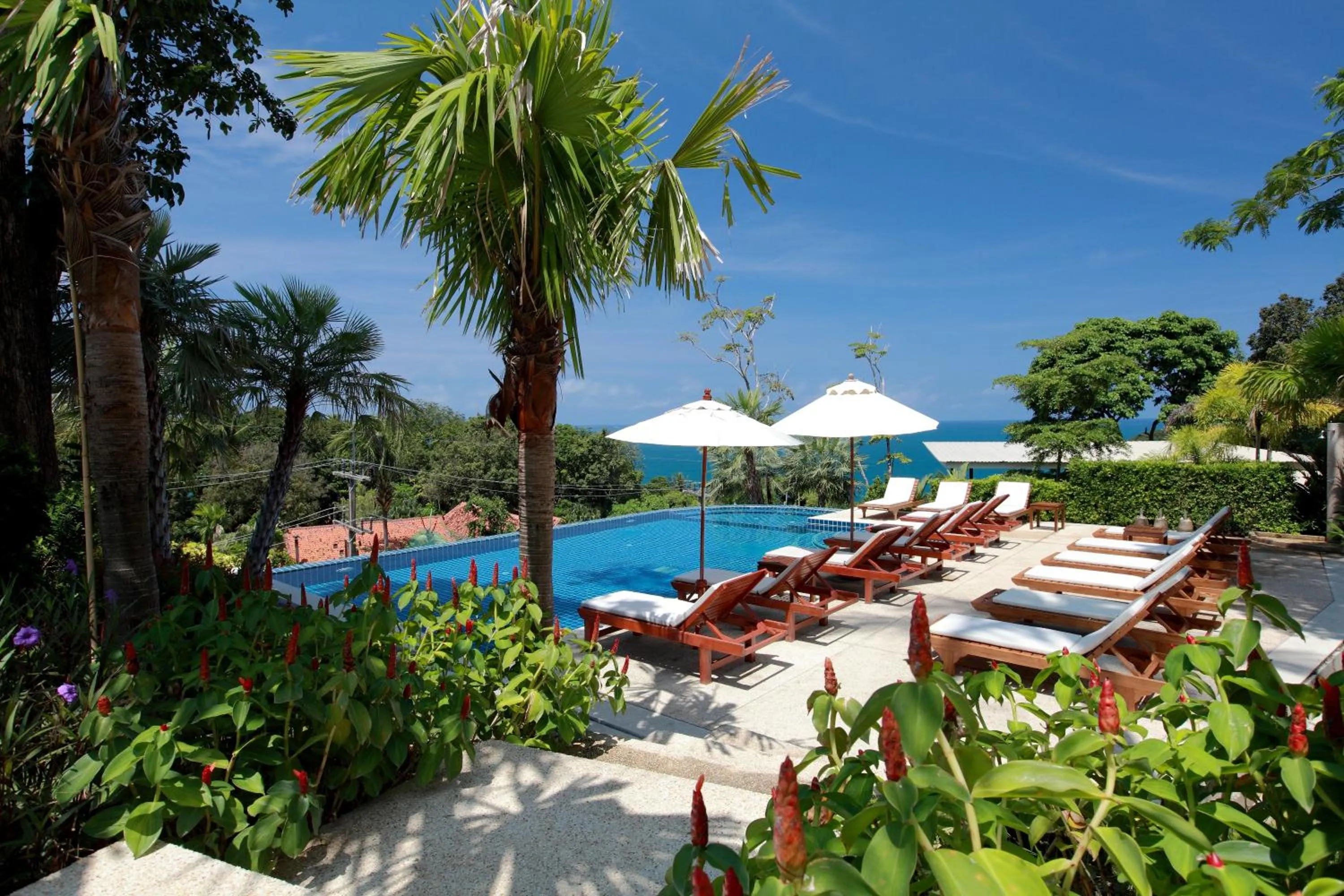 Pool view in Secret Cliff Resort & Restaurant - SHA Plus