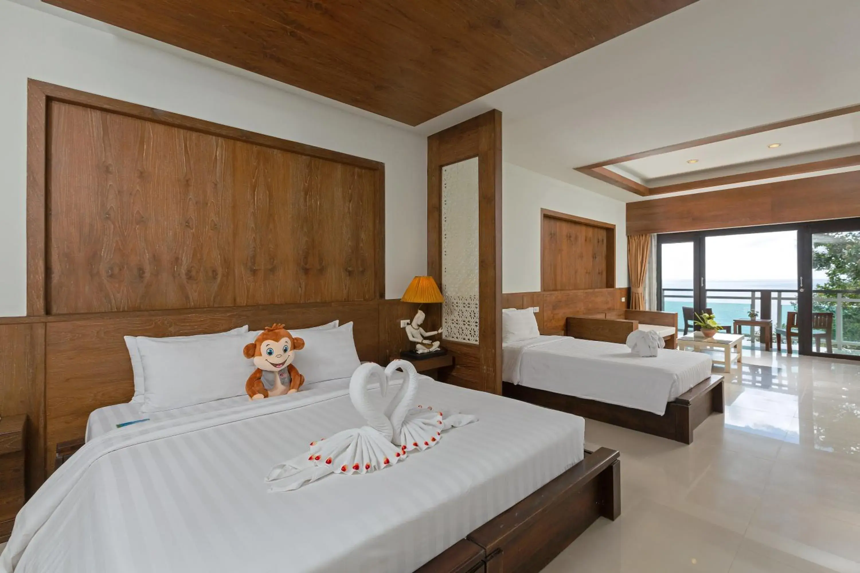 Family Room with Ocean View in Secret Cliff Resort & Restaurant - SHA Plus Family Room with Ocean View in Secret Cliff Resort & Restaurant - SHA Plus