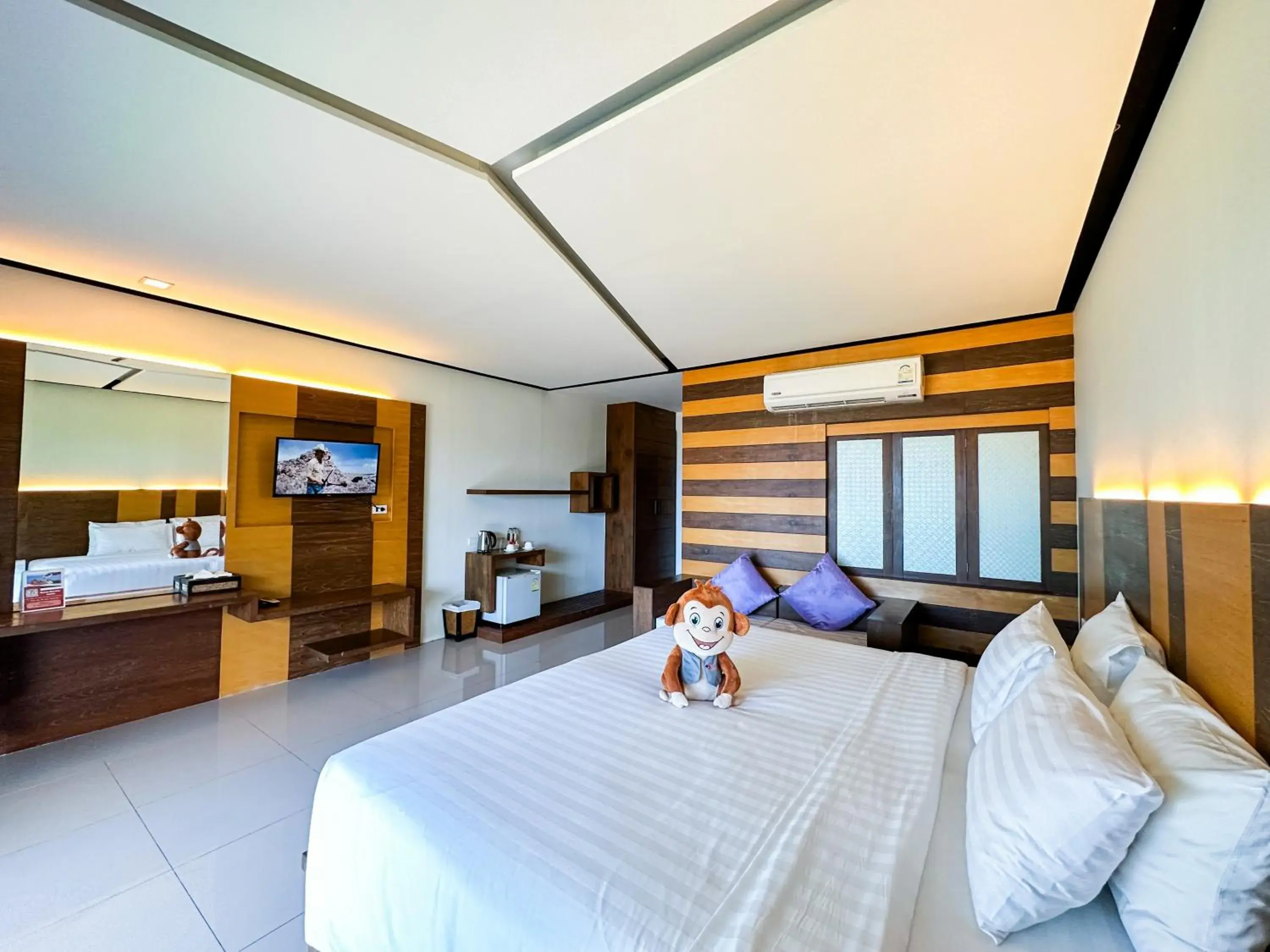 Bed in Secret Cliff Resort & Restaurant - SHA Plus Bed in Secret Cliff Resort & Restaurant - SHA Plus