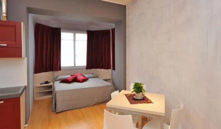 Photo of the whole room, Bed in Residence Villa Maurice