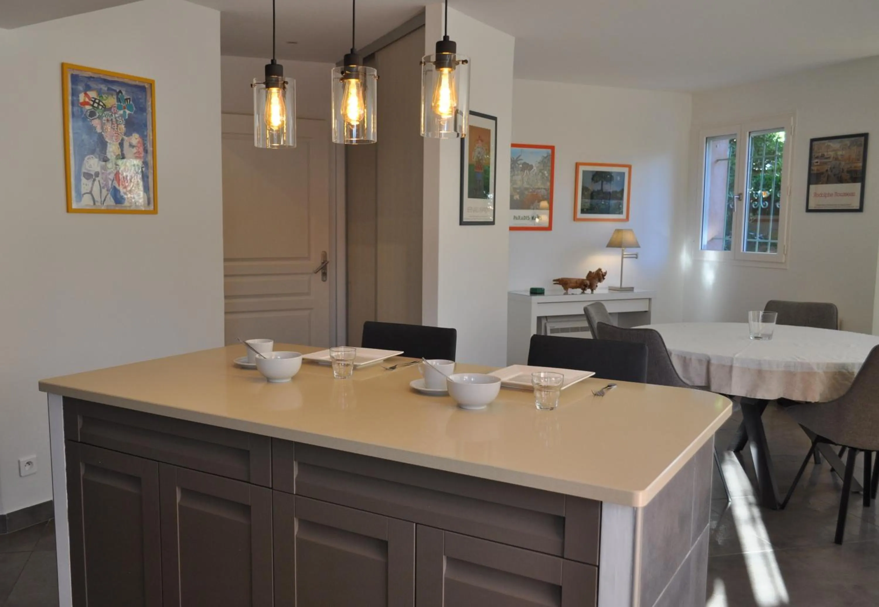 Dining area in La Bégude Du Pascouren