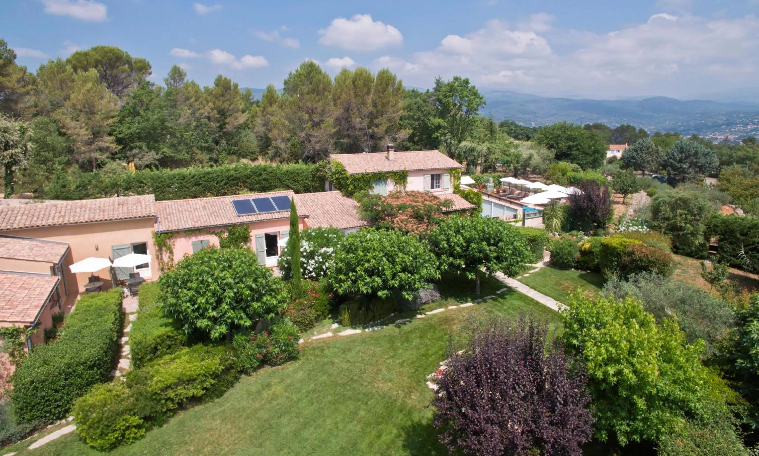 Bird's eye view in La Bégude Du Pascouren