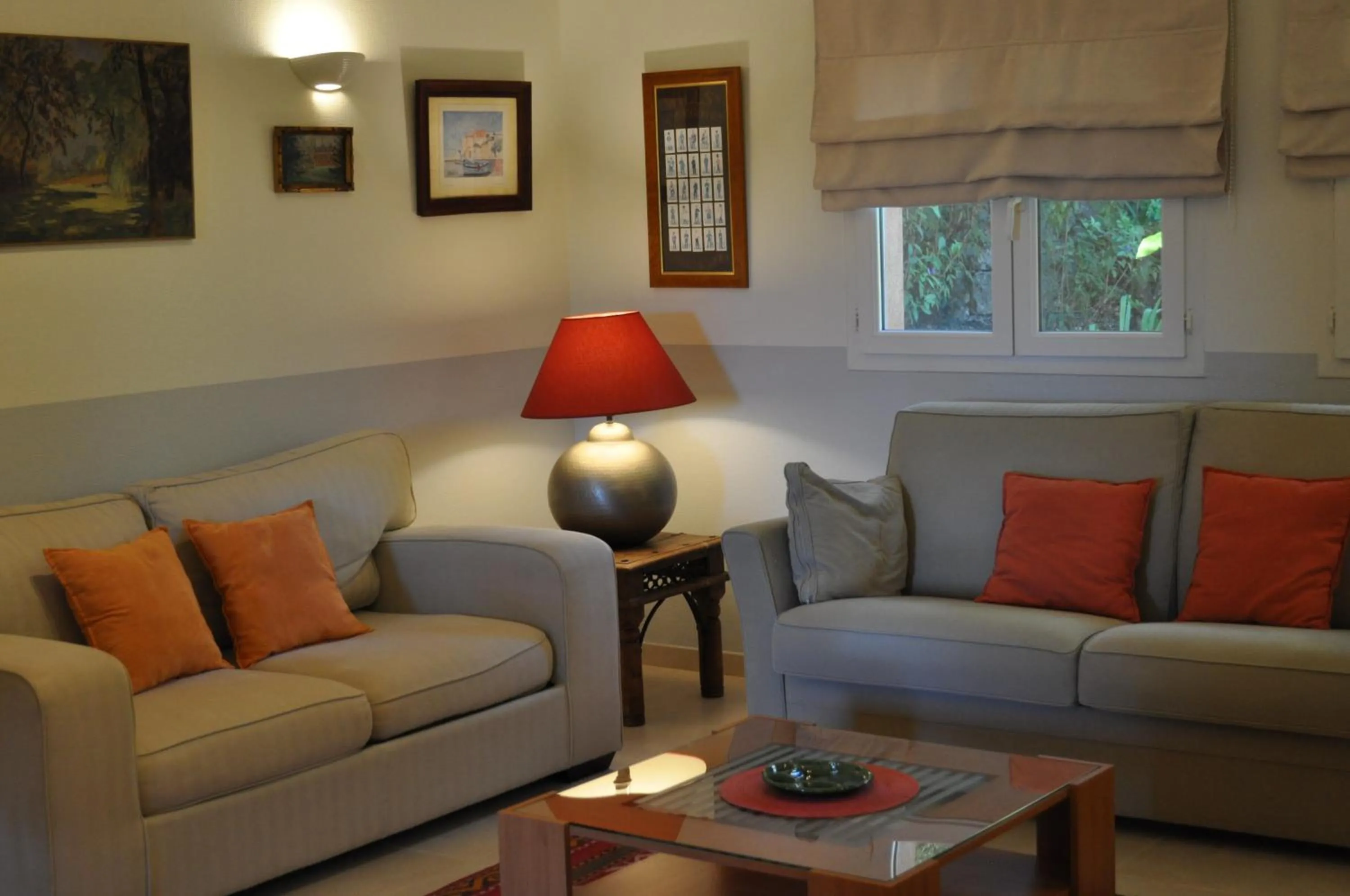 Living room in La Bégude Du Pascouren