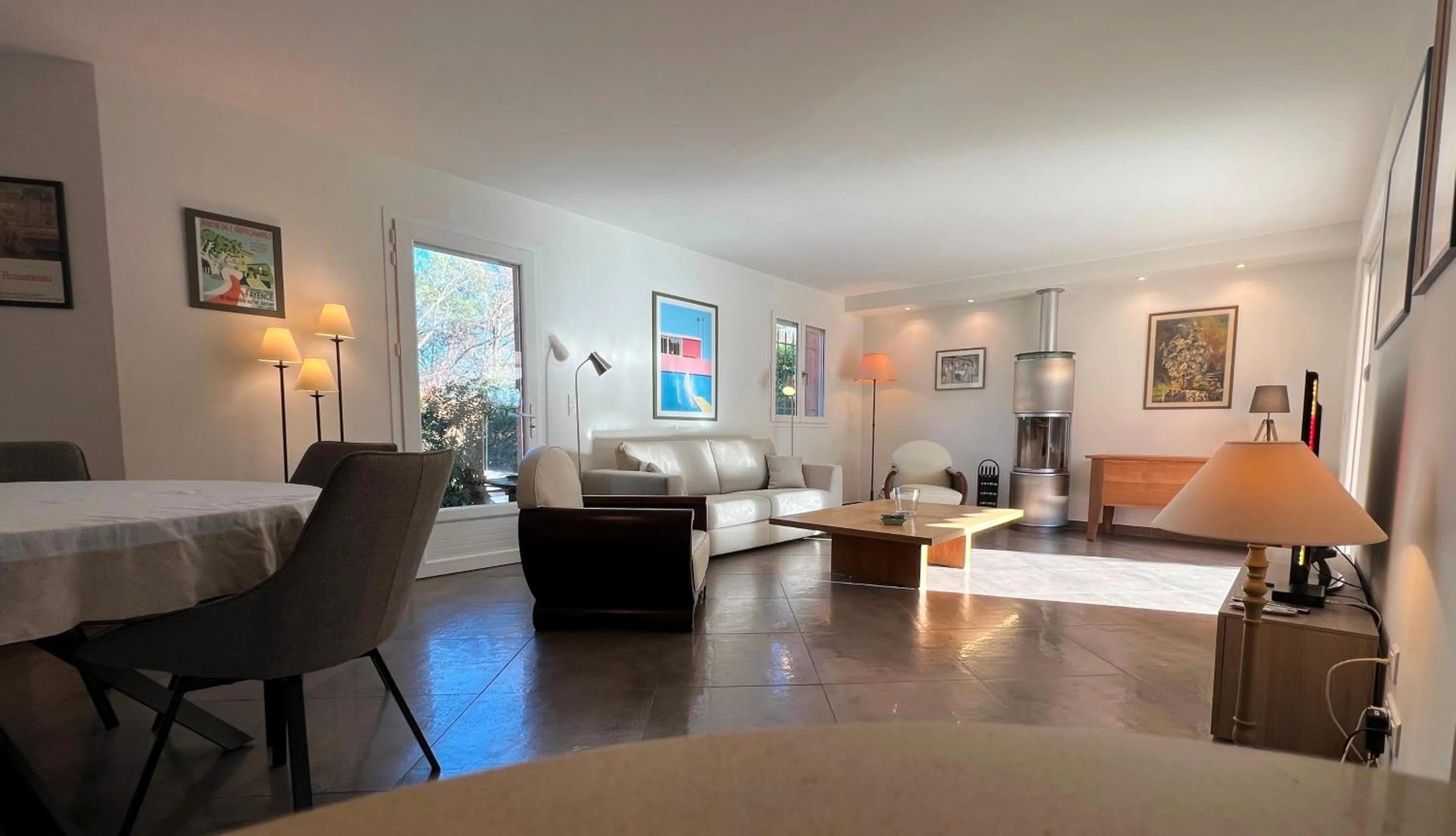 Living room in La Bégude Du Pascouren