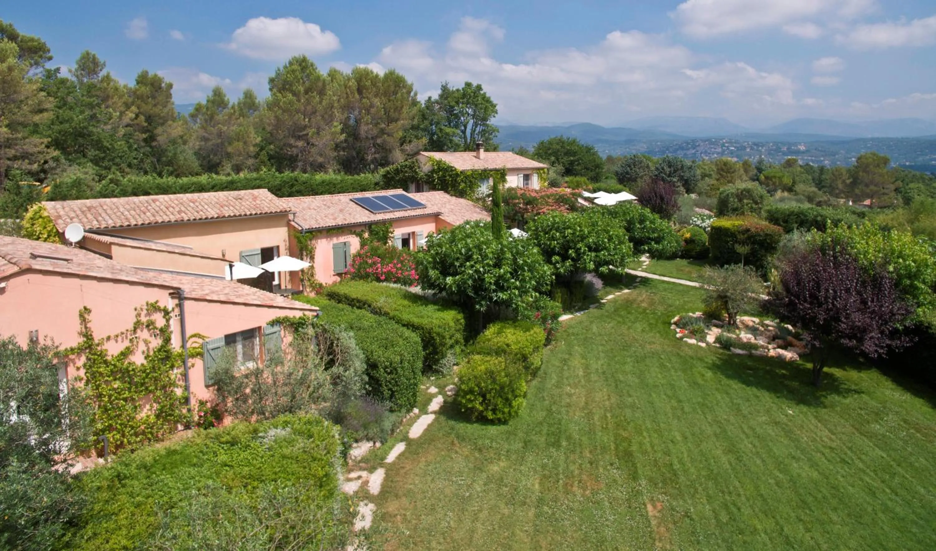 Bird's eye view in La Bégude Du Pascouren
