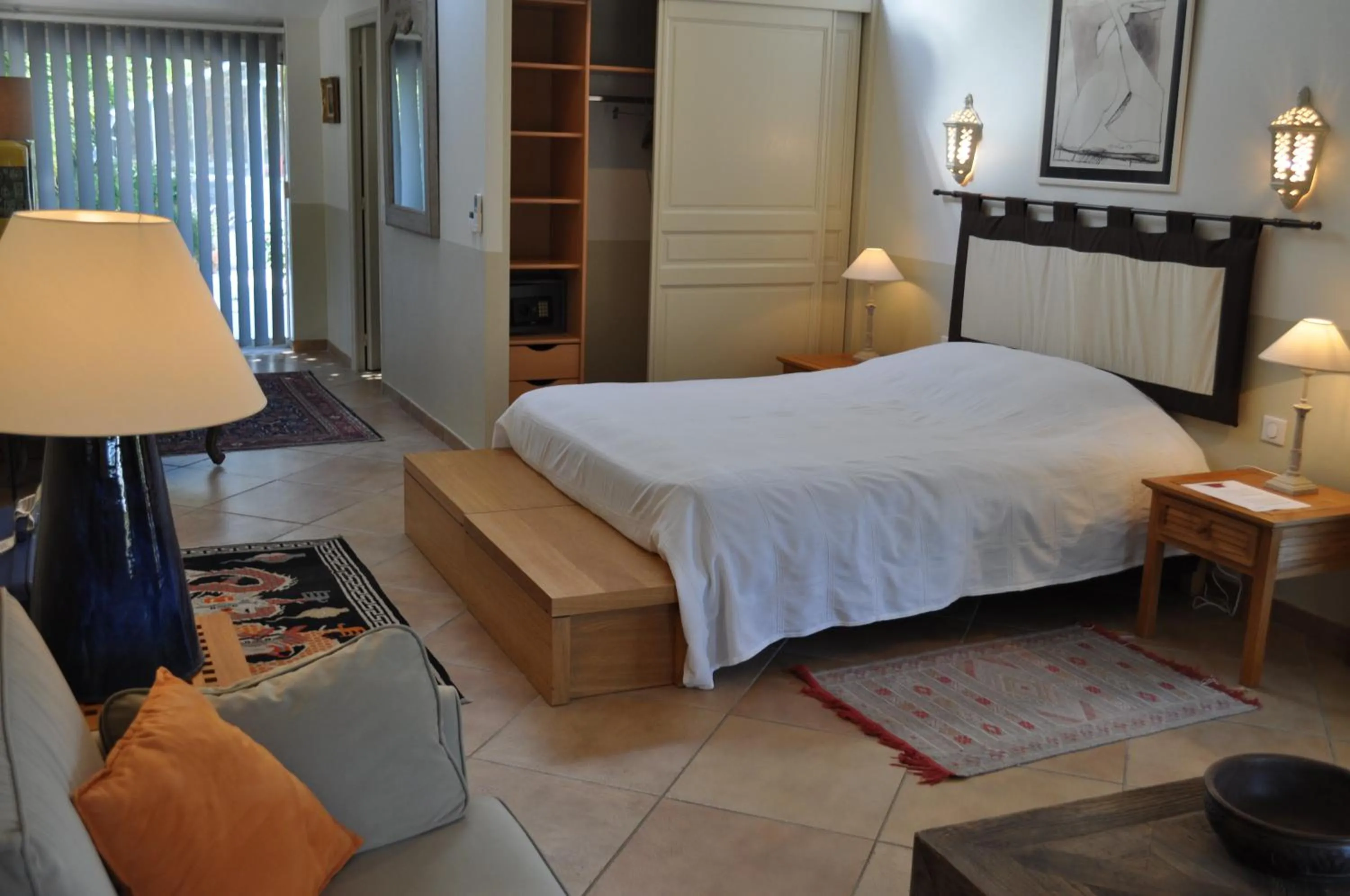 Bedroom, Bed in La Bégude Du Pascouren