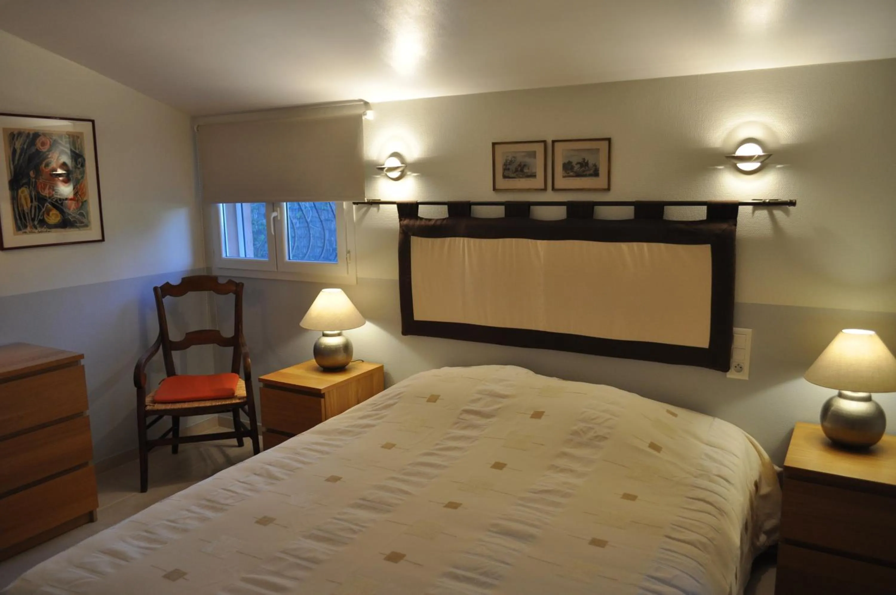 Bedroom, Bed in La Bégude Du Pascouren