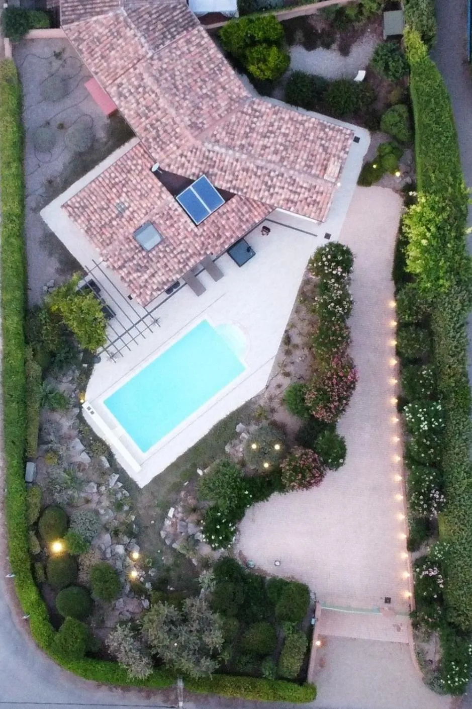 Bird's eye view in La Bégude Du Pascouren