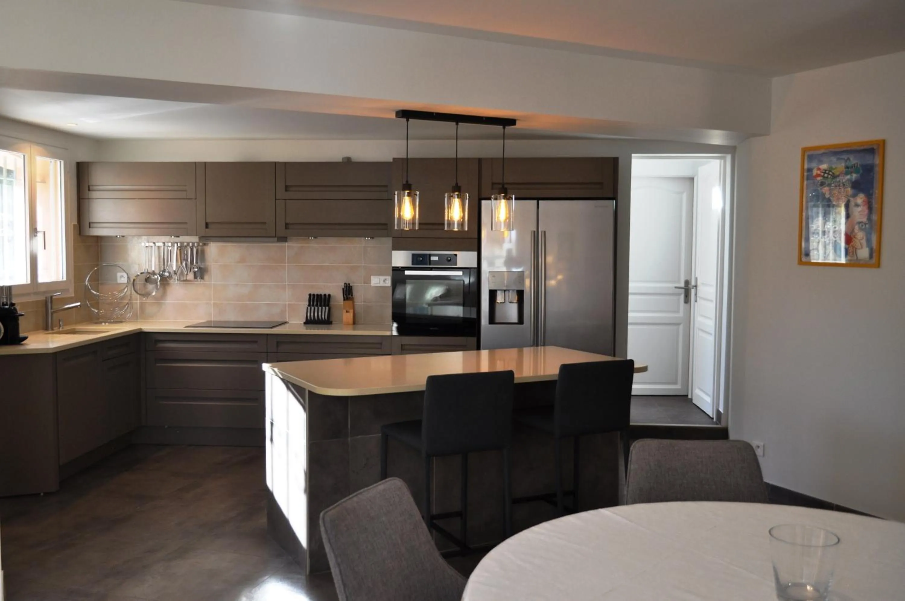 Kitchen or kitchenette in La Bégude Du Pascouren